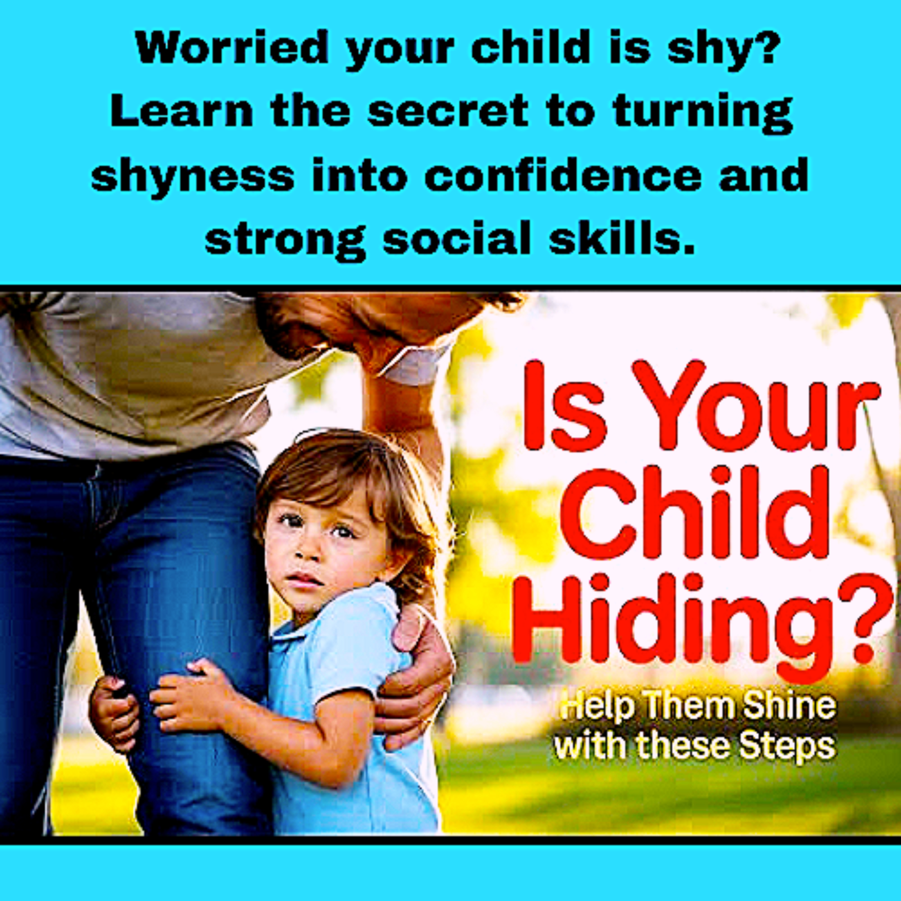 Worried your child is shy? Learn the secret to turning shyness into confidence and strong social skills—fast! episode artwork