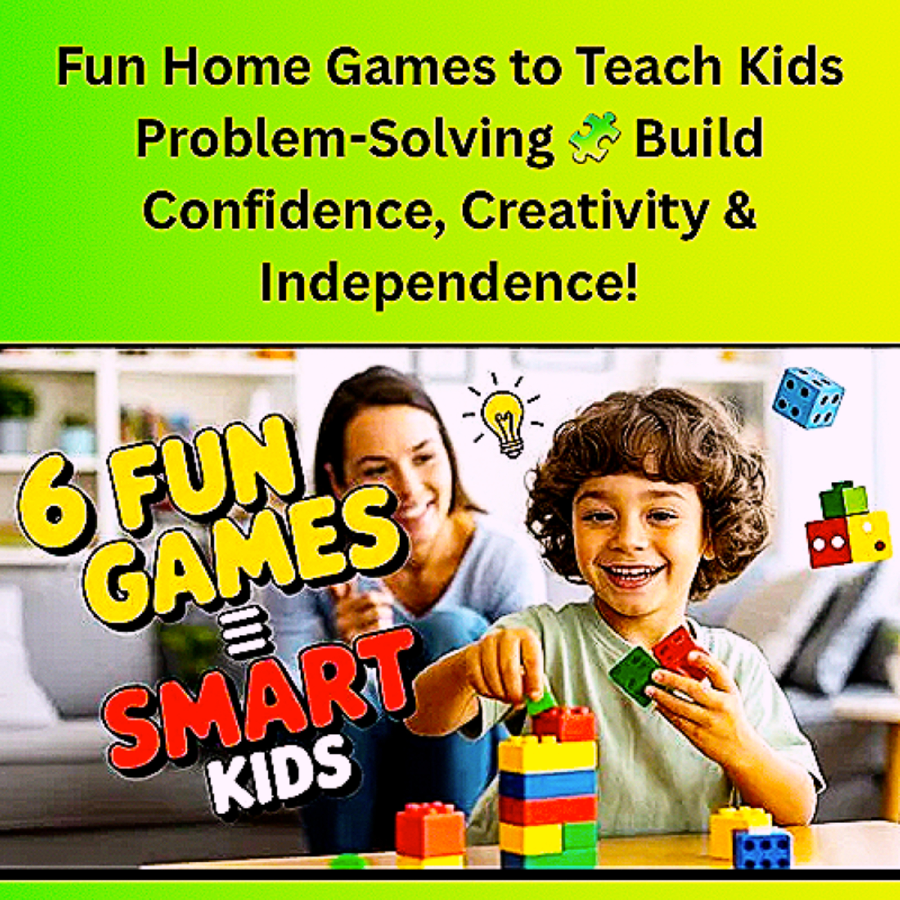 Fun Home Games to Teach Kids Problem-Solving 🧩 Build Confidence, Creativity & Independence! episode artwork