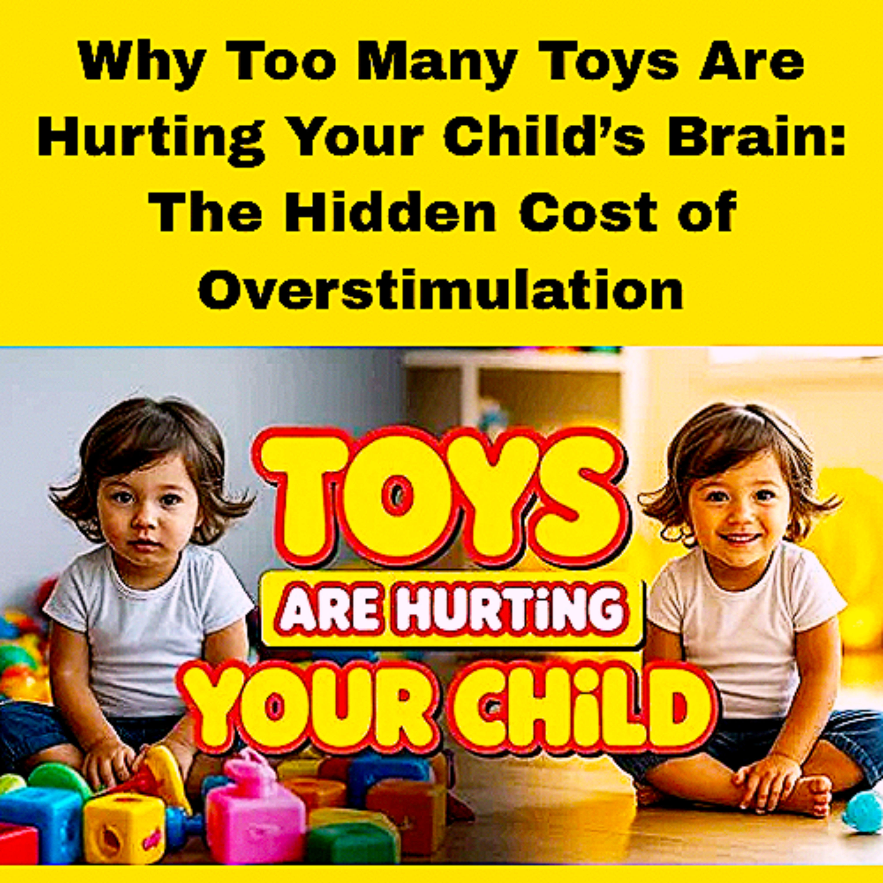 Why Too Many Toys Are Hurting Your Child’s Brain: The Hidden Cost of Overstimulation. episode artwork