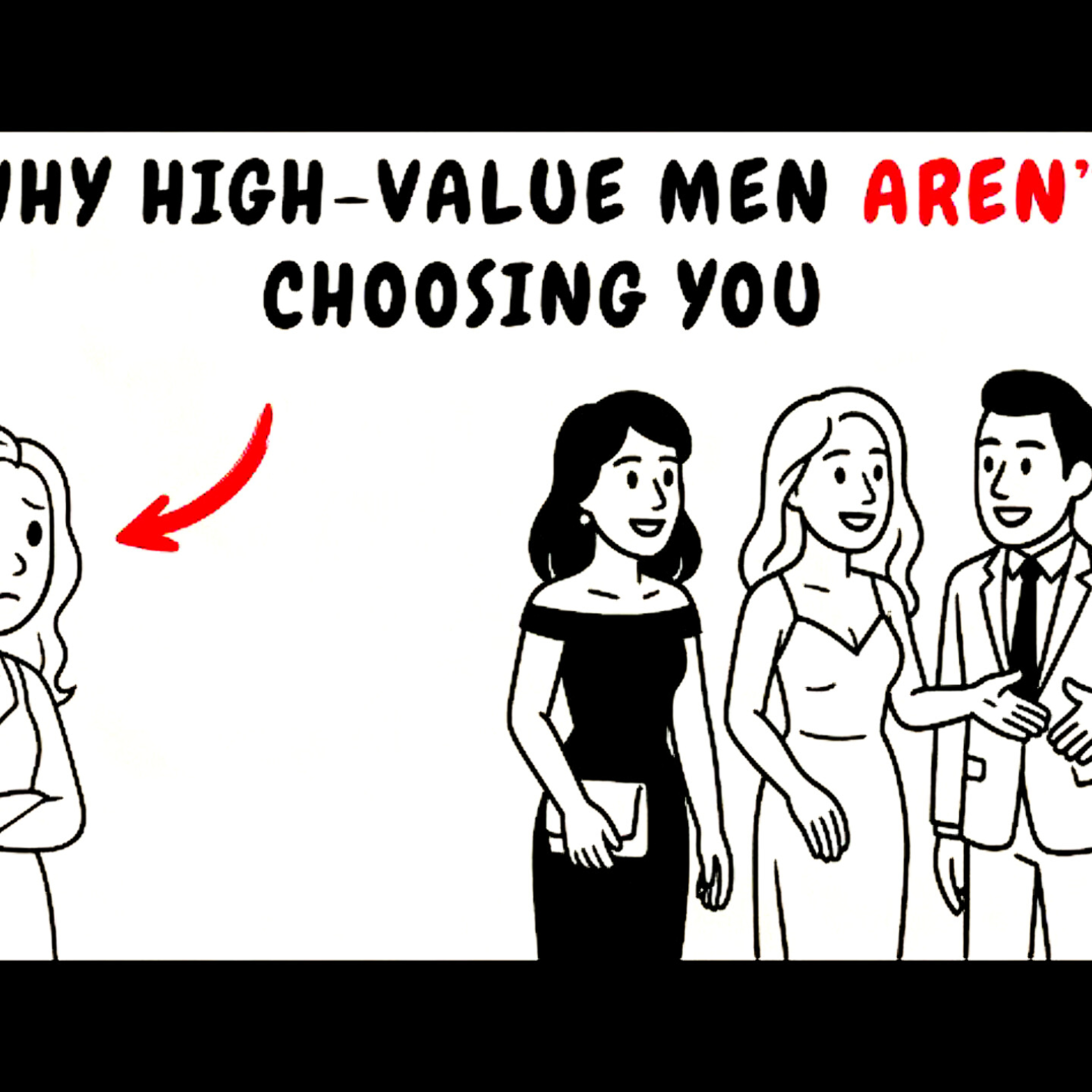 WHY HIGH-VALUE MEN AREN'T CHOOSING YOU. Relationships Cycle.  episode artwork