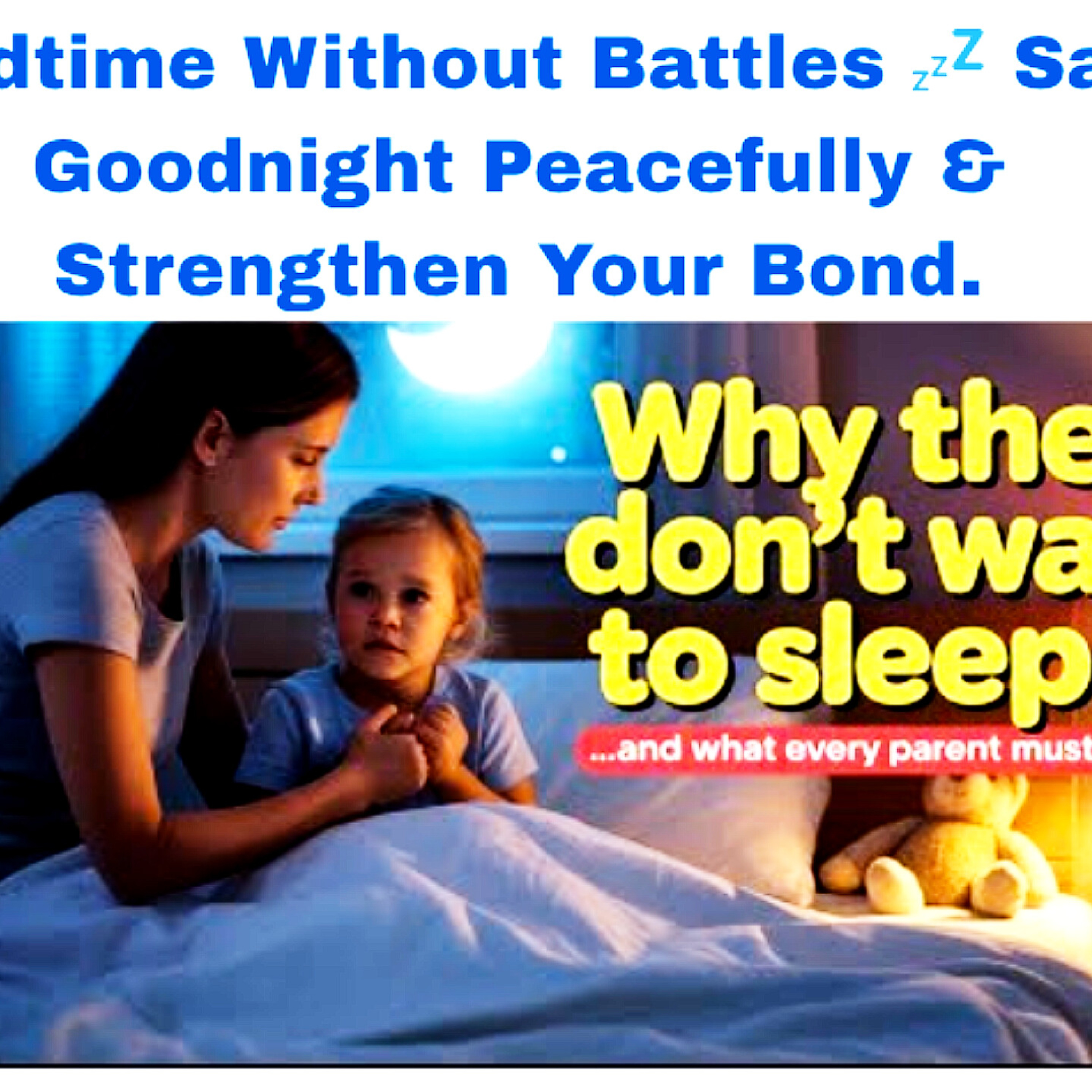 Bedtime Without Battles 💤 Say Goodnight Peacefully & Strengthen Your Bond. Parenting Cycle.  episode artwork