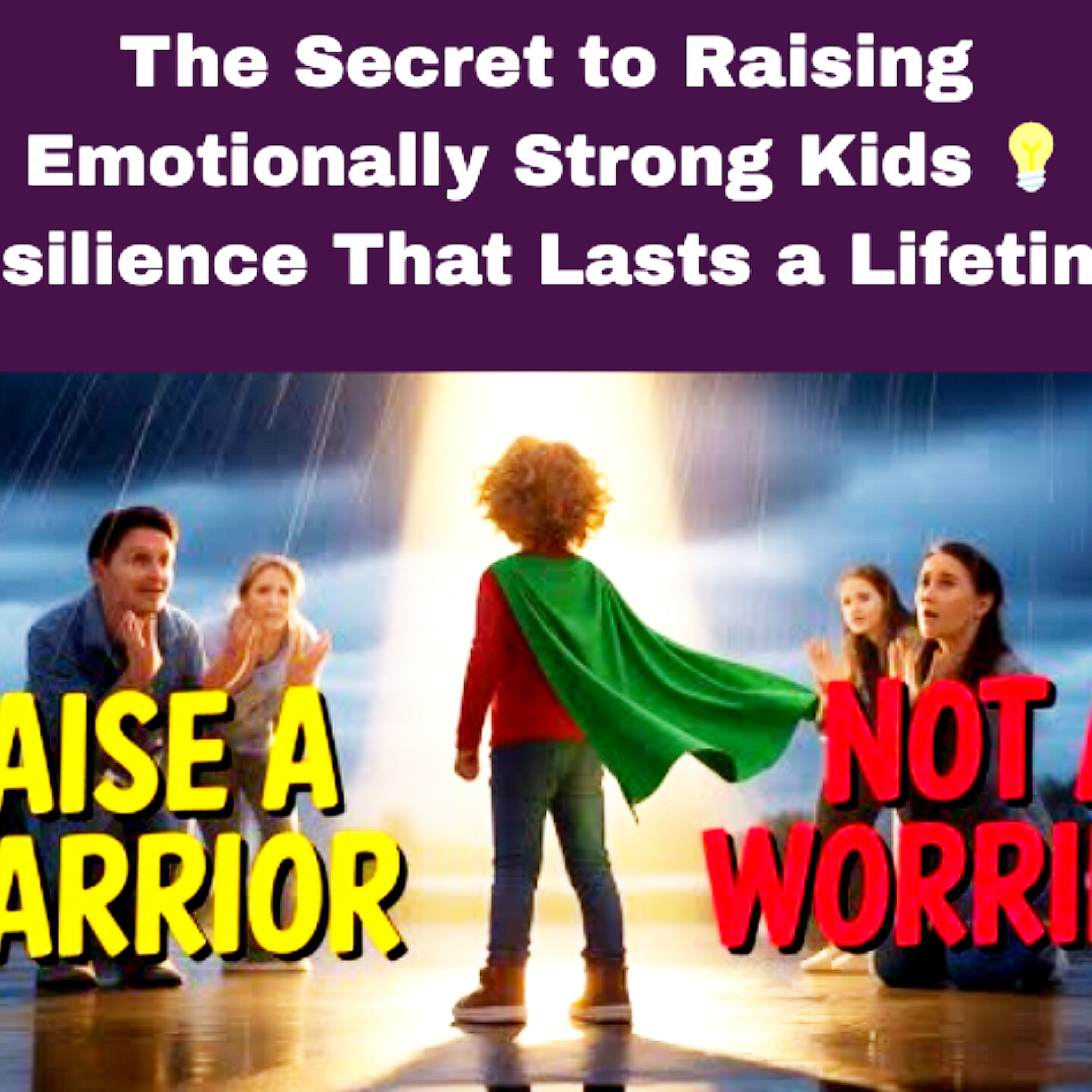 The Secret to Raising Emotionally Strong Kids 💡 Resilience That Lasts a Lifetime. Parenting Cycle.  episode artwork