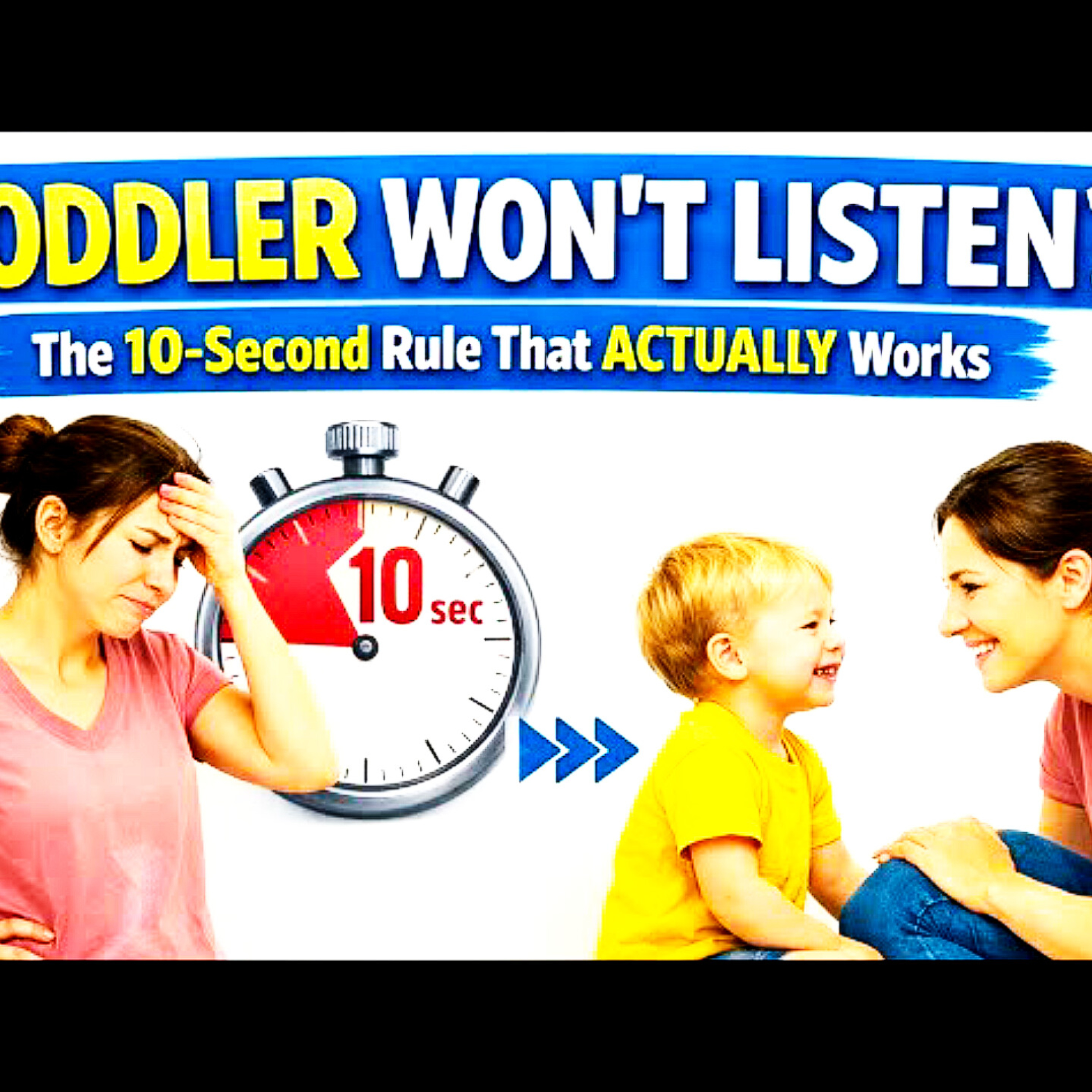 Why Your Toddler Doesn’t Listen—And The 10-Second Brain Hack That Fixes It. Parenting Cycle.  episode artwork