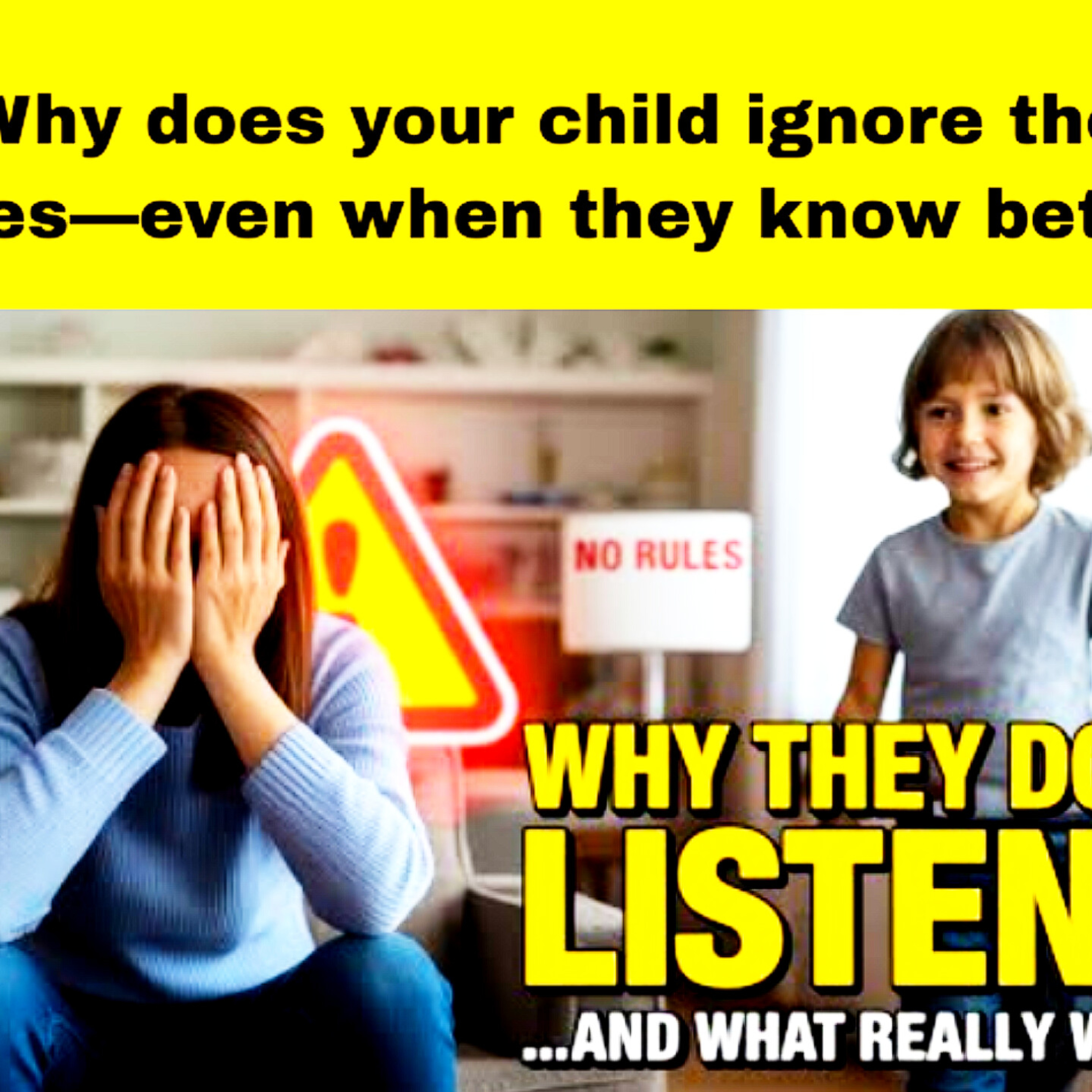 Why does your child ignore the rules—even when they know better? Parenting Cycle.  episode artwork