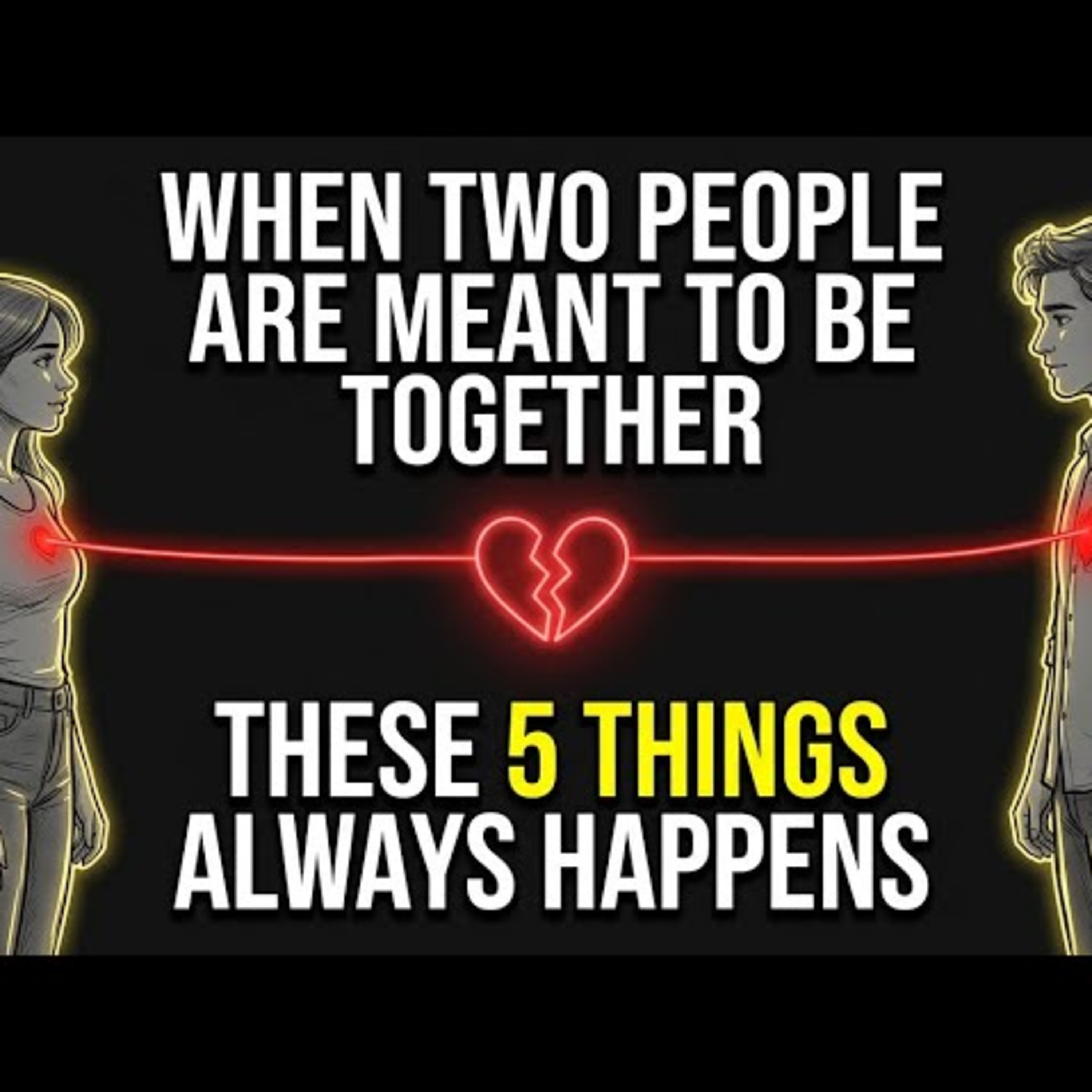 When two People are Meant to be together. Relationships Cycle.  episode artwork