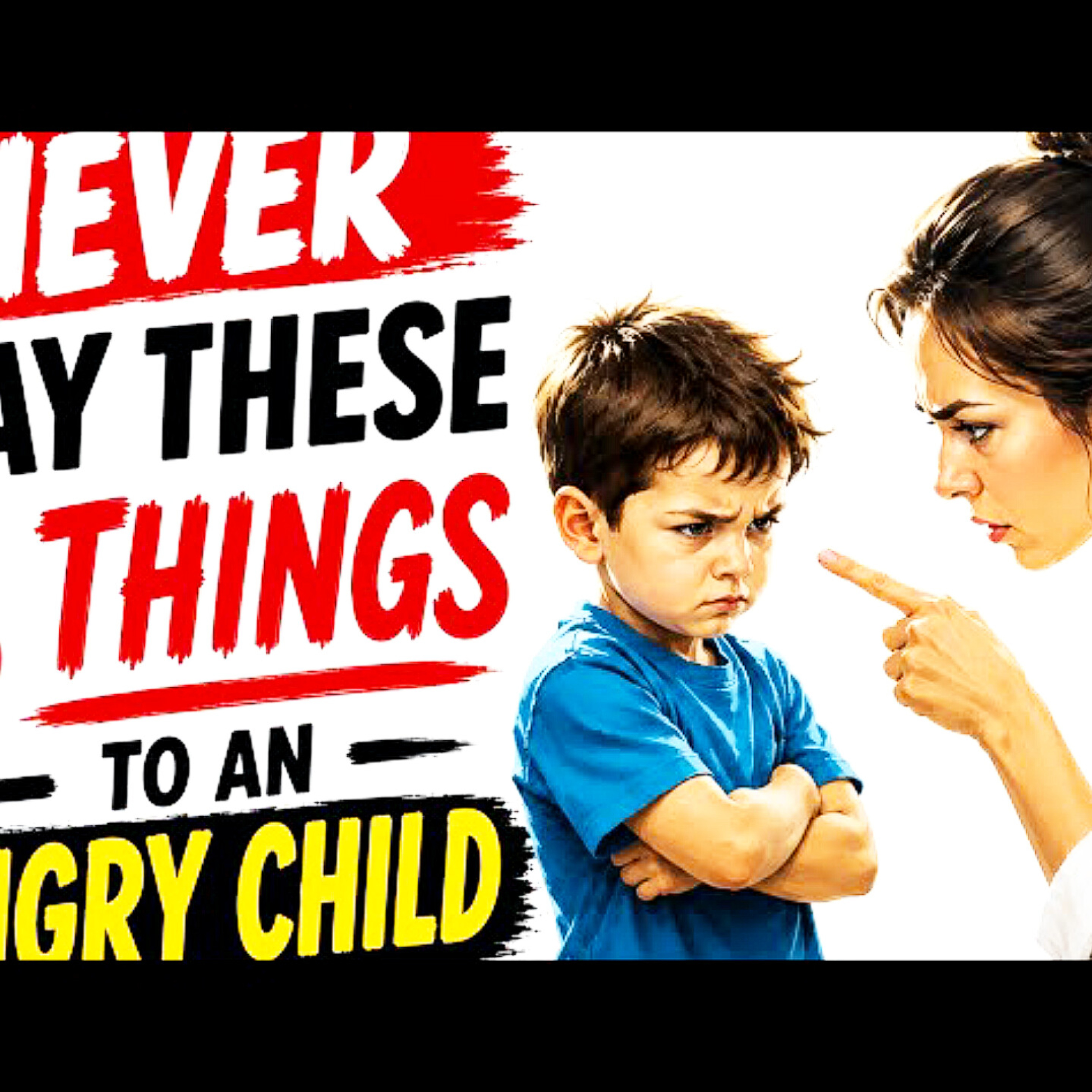 The three things you should avoid telling a child when he is upset. Parenting Cycle.  episode artwork