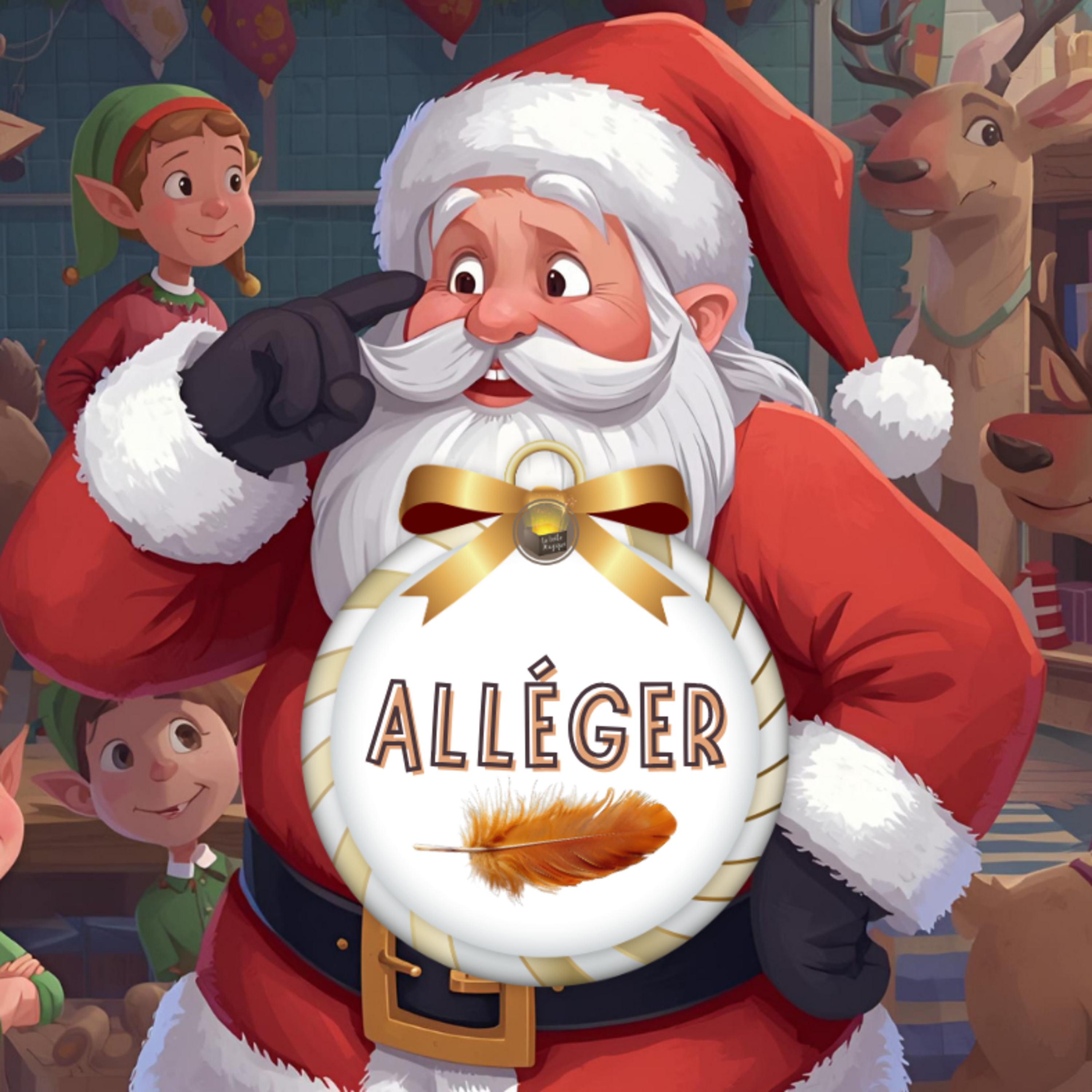 Un traîneau léger comme 3 poils de renne 🎄 | Histoire audio de Noël pour enfant | Jour 11 episode artwork