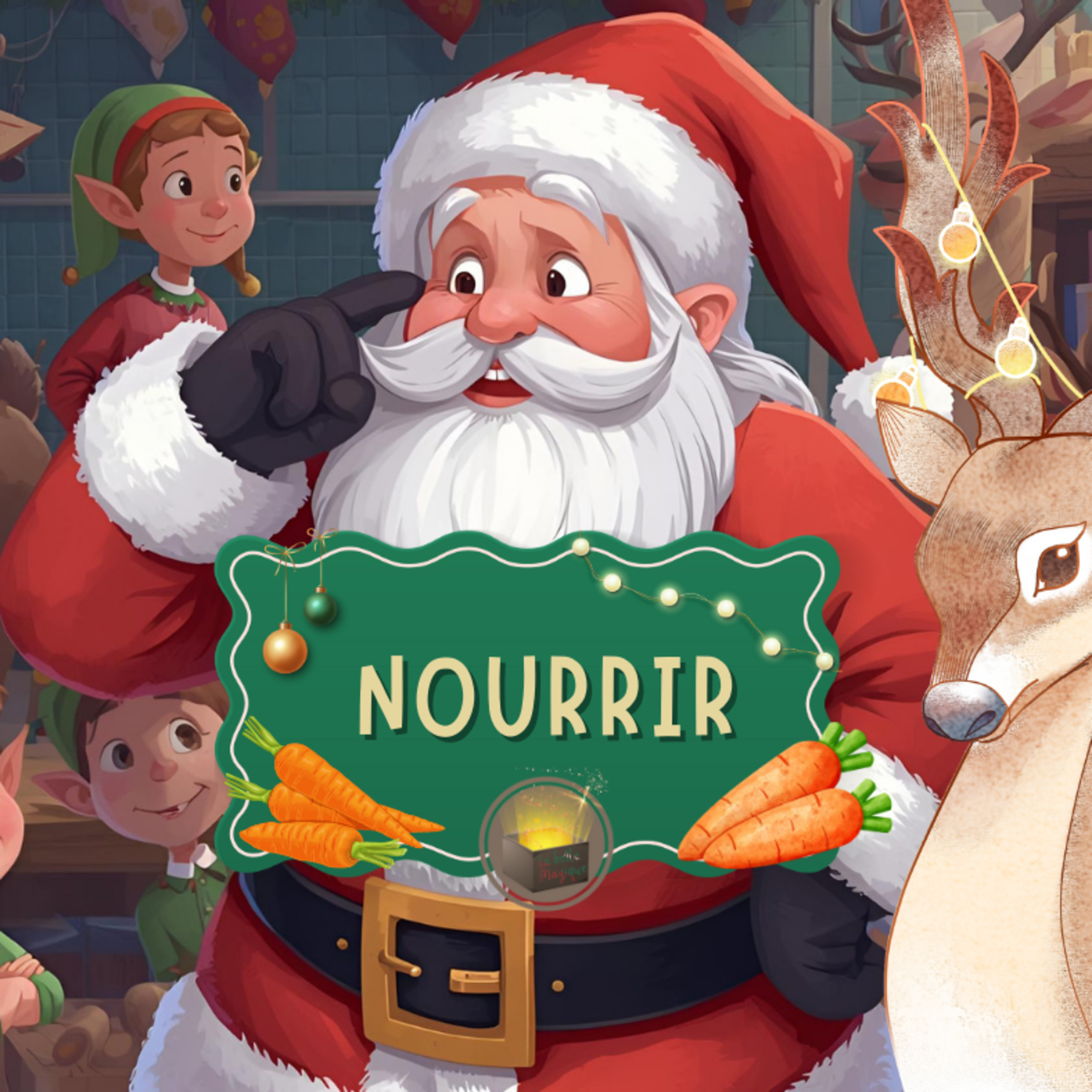 La carotte qui redonne des ailes 🥕🎄 | Histoire audio de Noël pour enfant | Jour 10 episode artwork