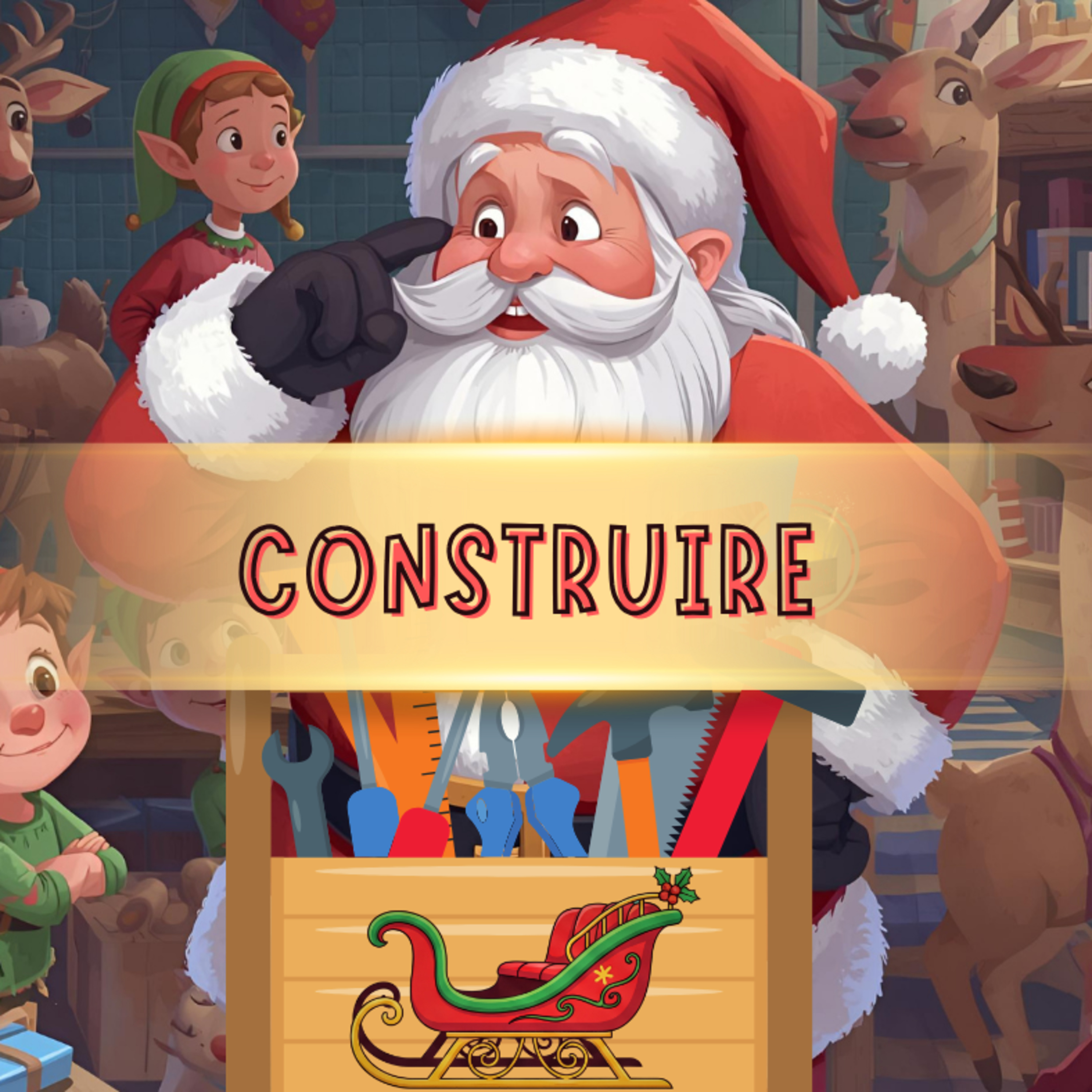 La fabrication du traîneau 🎄 | Histoire audio de Noël pour enfant | Jour 7 episode artwork