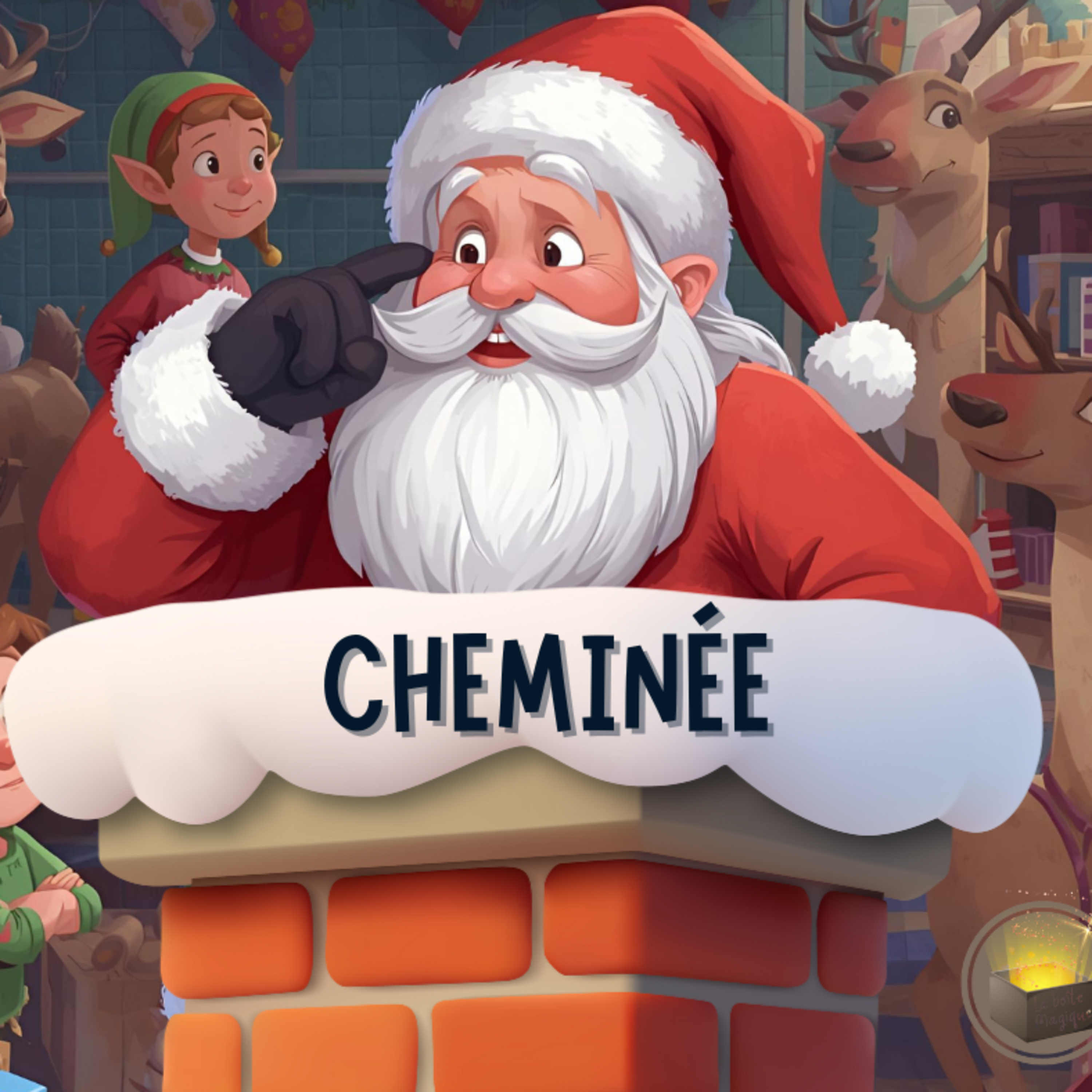 La cheminée 🎄 | Histoire audio de Noël pour enfant | Jour 4 episode artwork