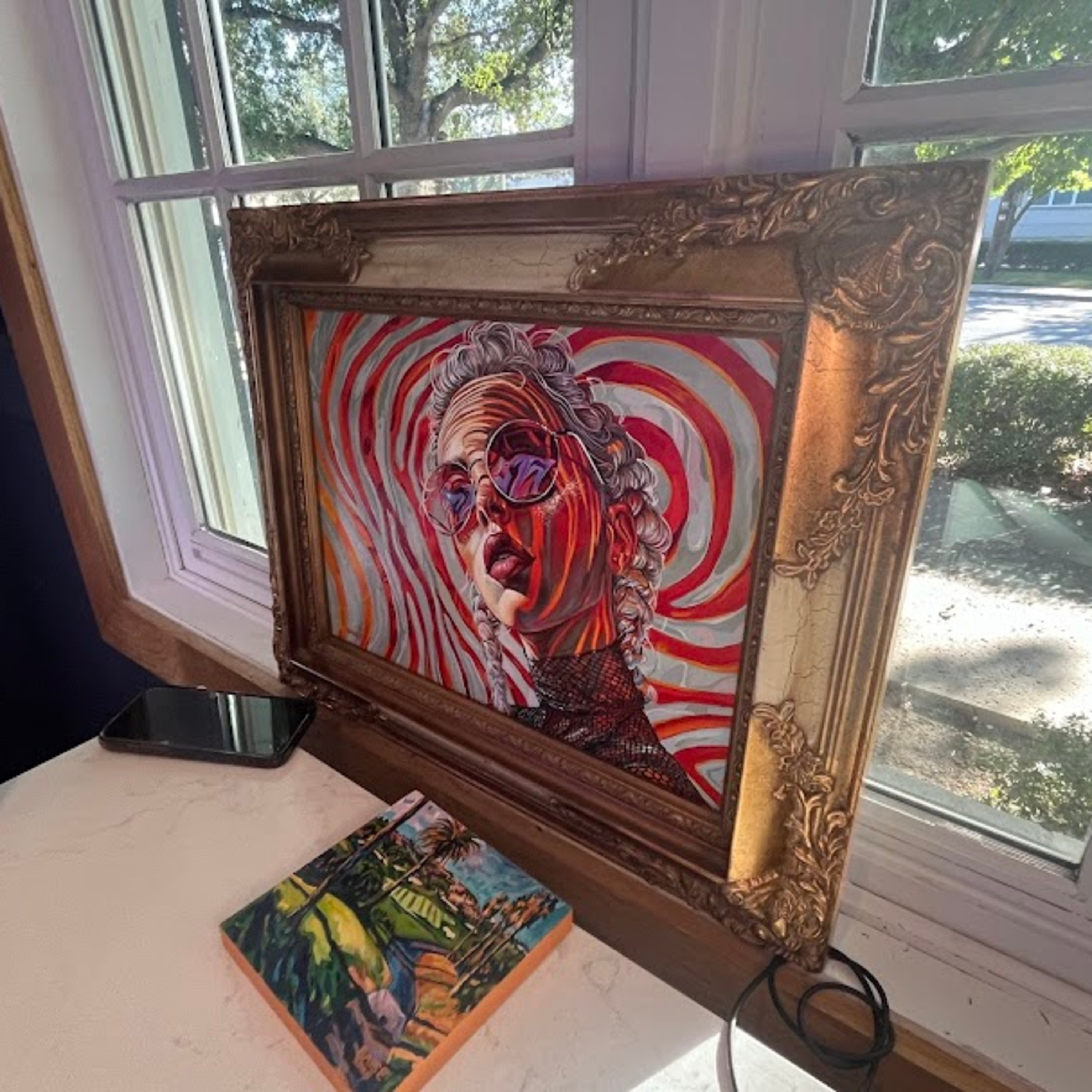 Artists in Fort Worth prepare for the Arts Goggle episode artwork