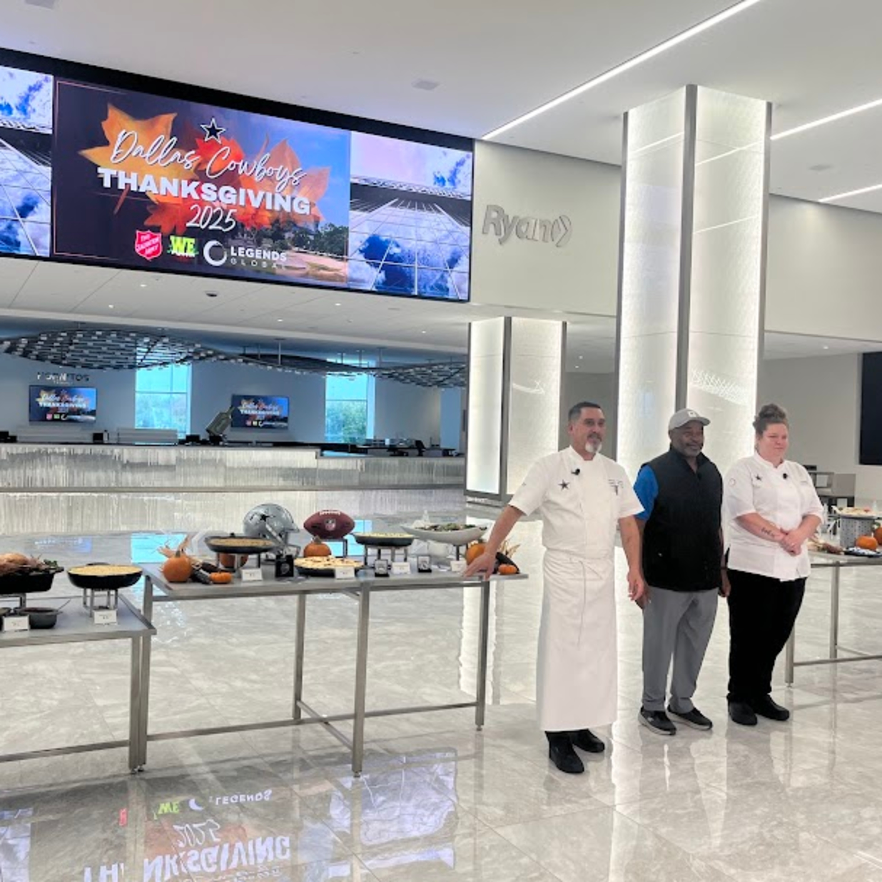 Dallas Cowboys' culinary team talks about Thanksgiving dinner episode artwork
