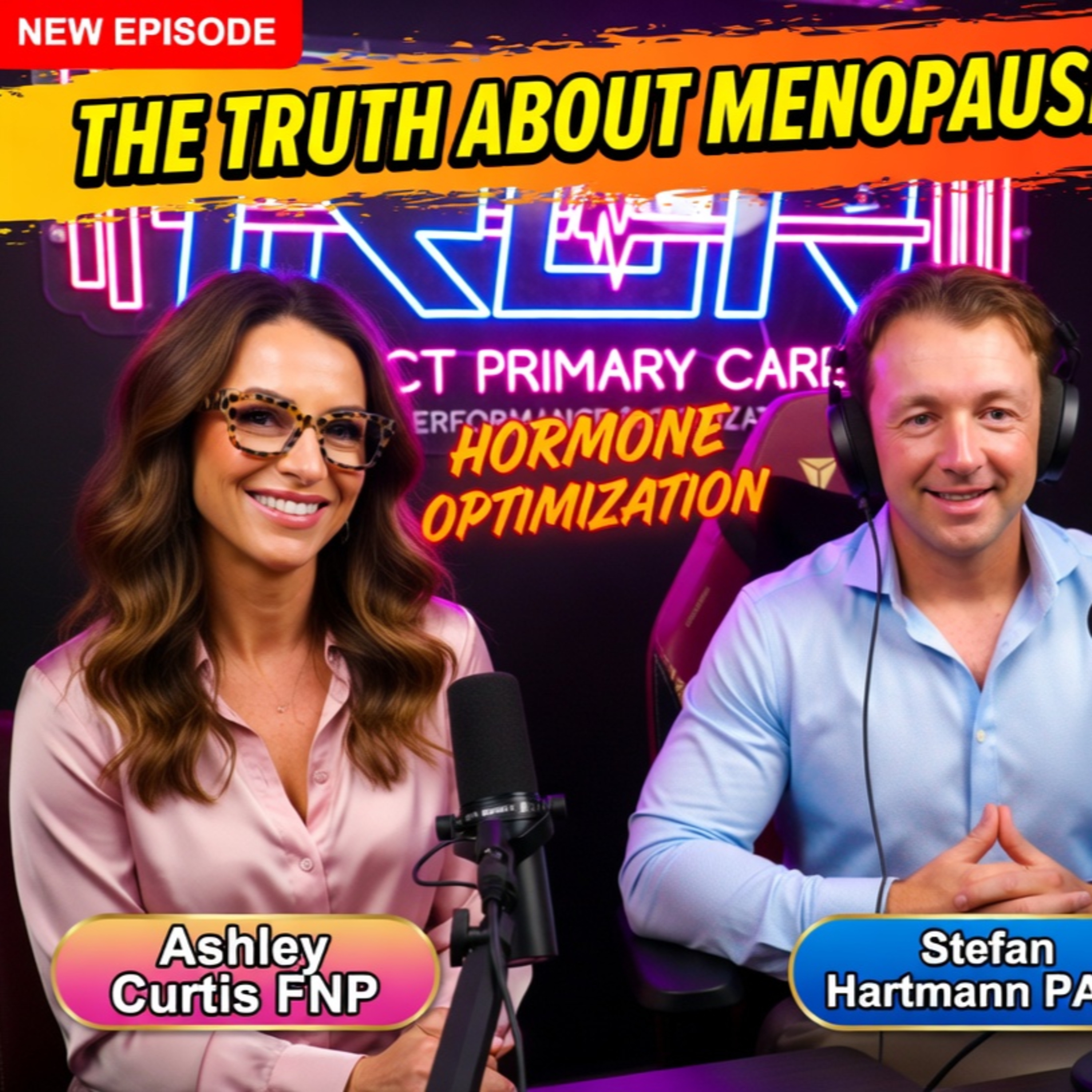 Menopause With Maria & Ashley Curtis FNP on the Iron Direct Primary Care Podcast with Stefan episode artwork