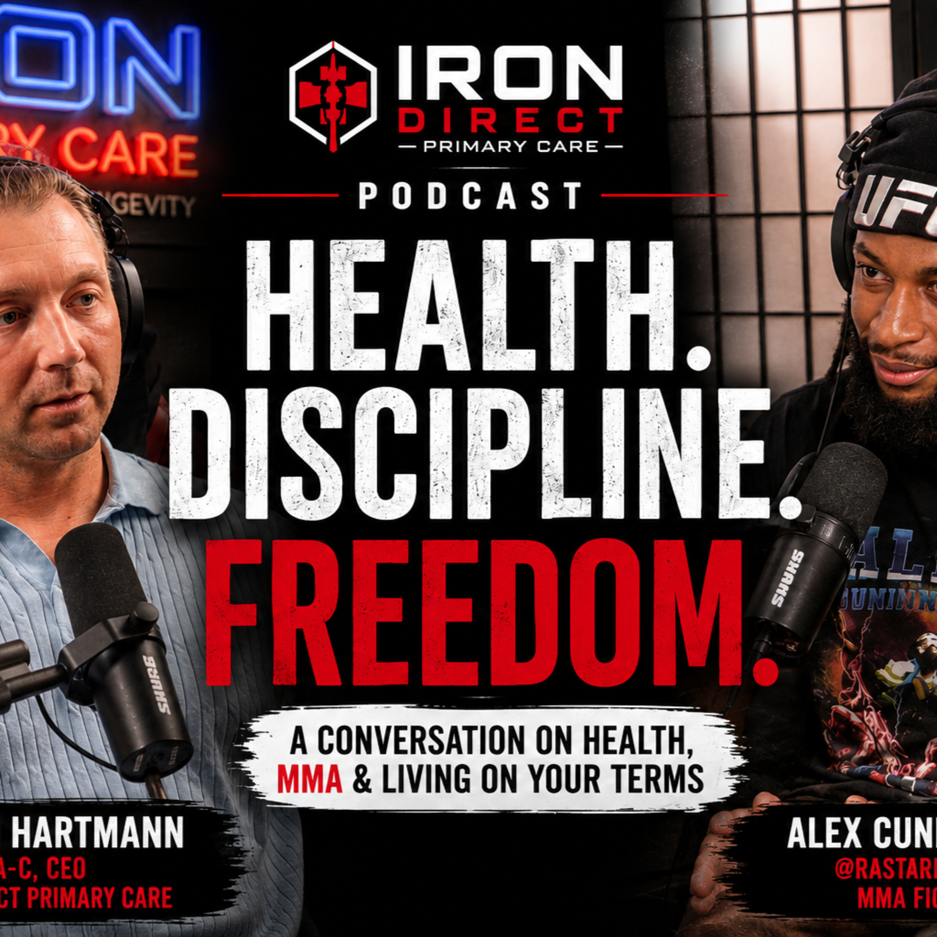 MMA Iron DPC Show with Alex Cunningham Rastareverend: Esports to the Cage episode artwork