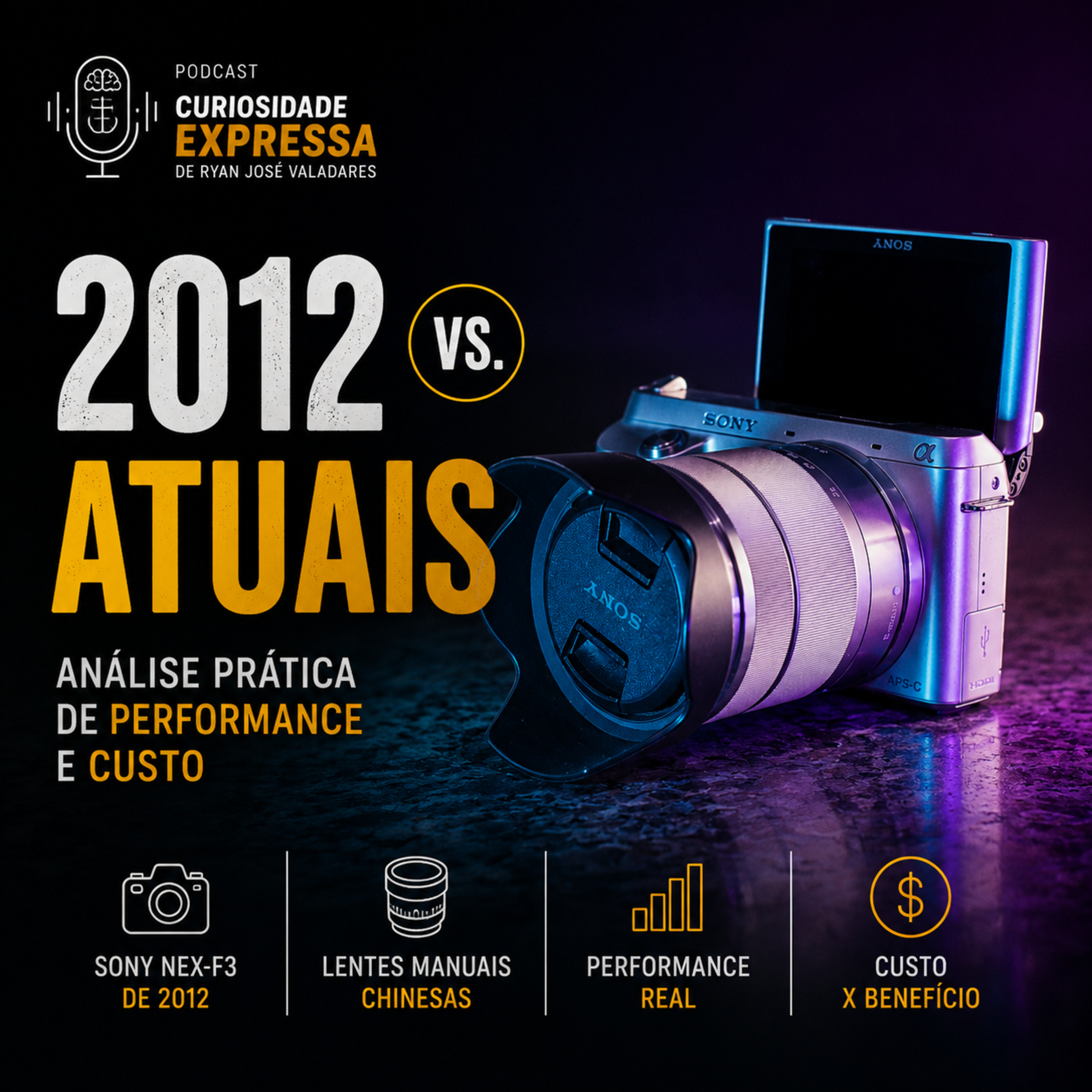 Equipamento de 2012 vs. Câmeras Atuais: Uma Análise Prática de Performance e Custo episode artwork