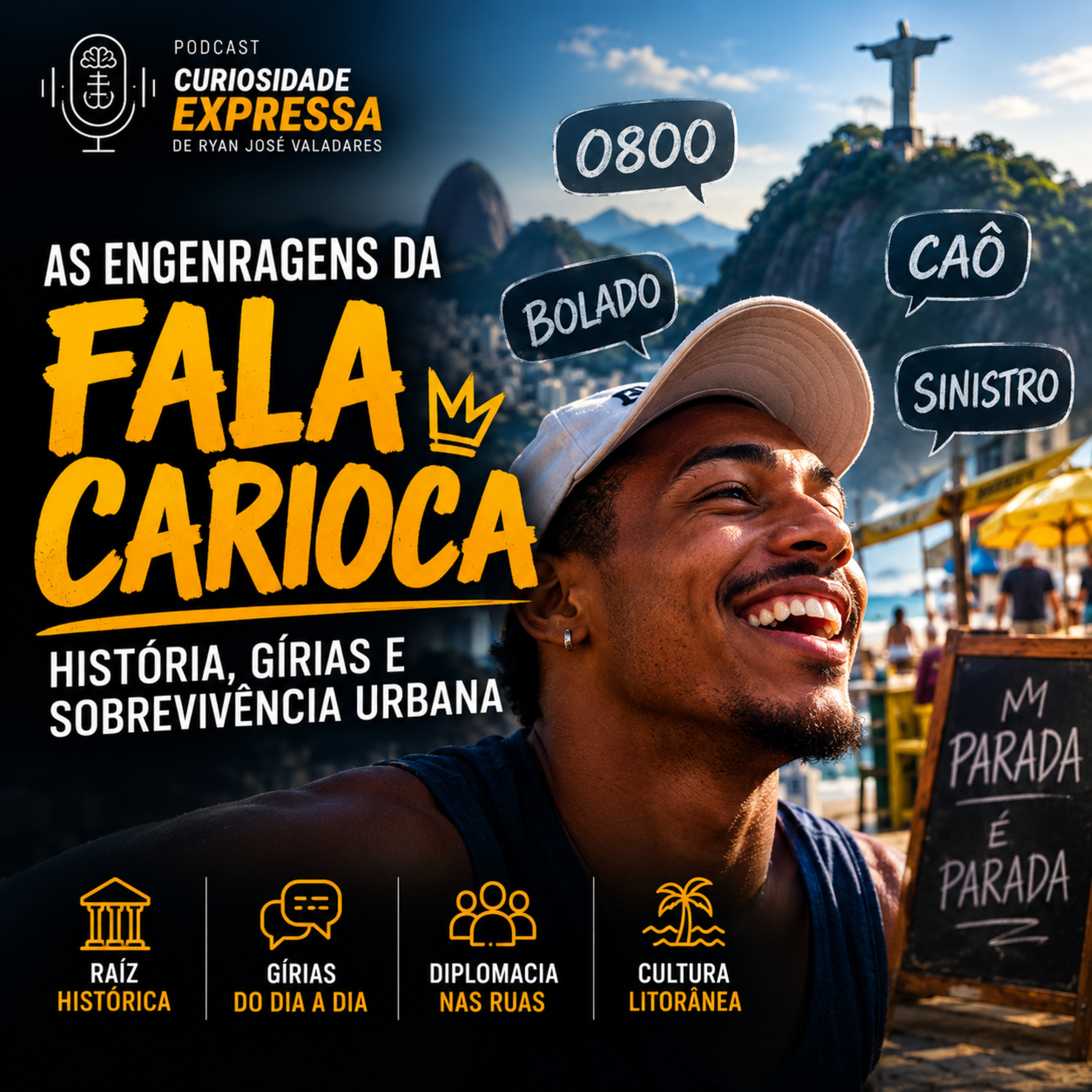 As Engrenagens da Fala Carioca: História, Gírias e Sobrevivência Urbana episode artwork