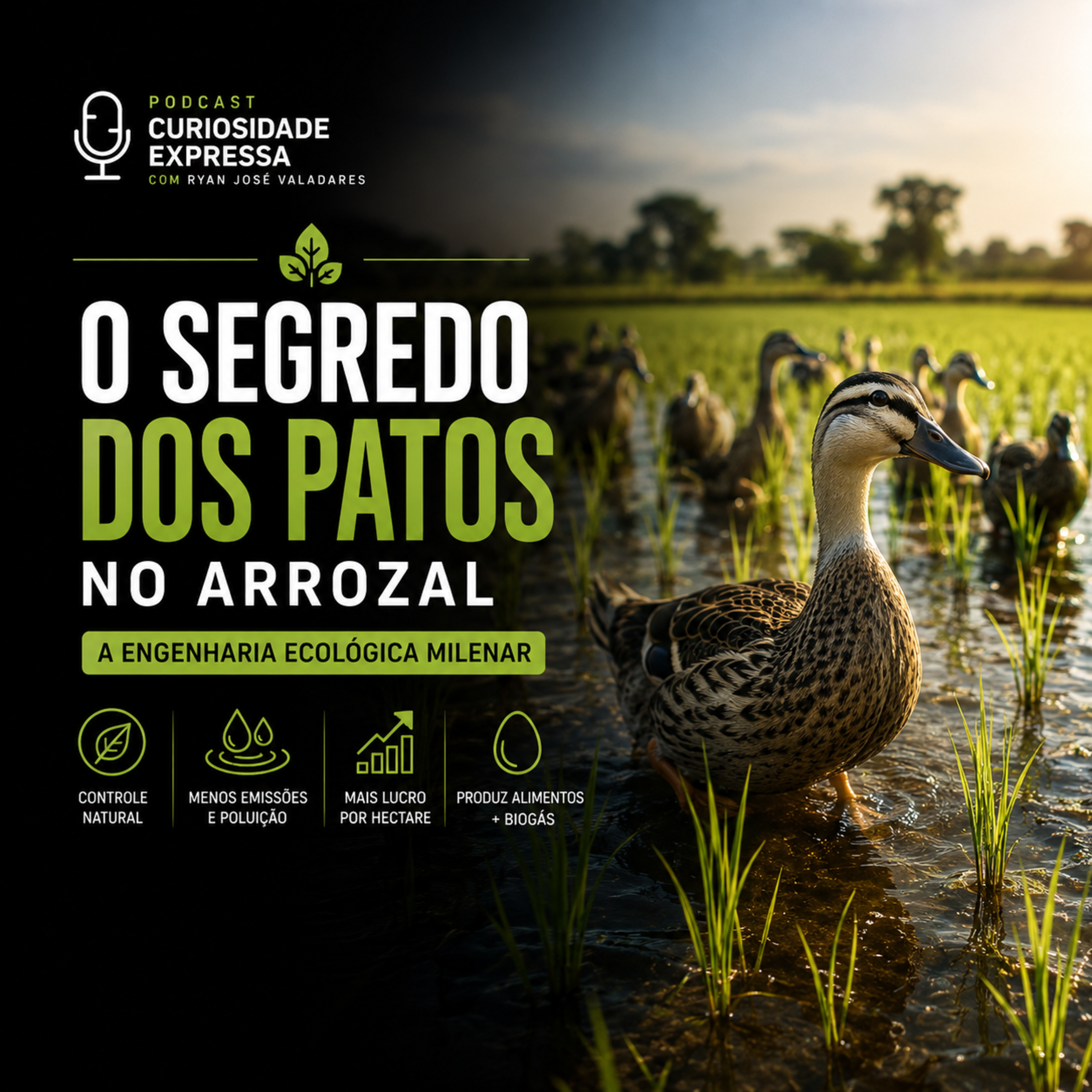 O Segredo dos Patos no Arrozal - A Engenharia Ecológica Milenar episode artwork