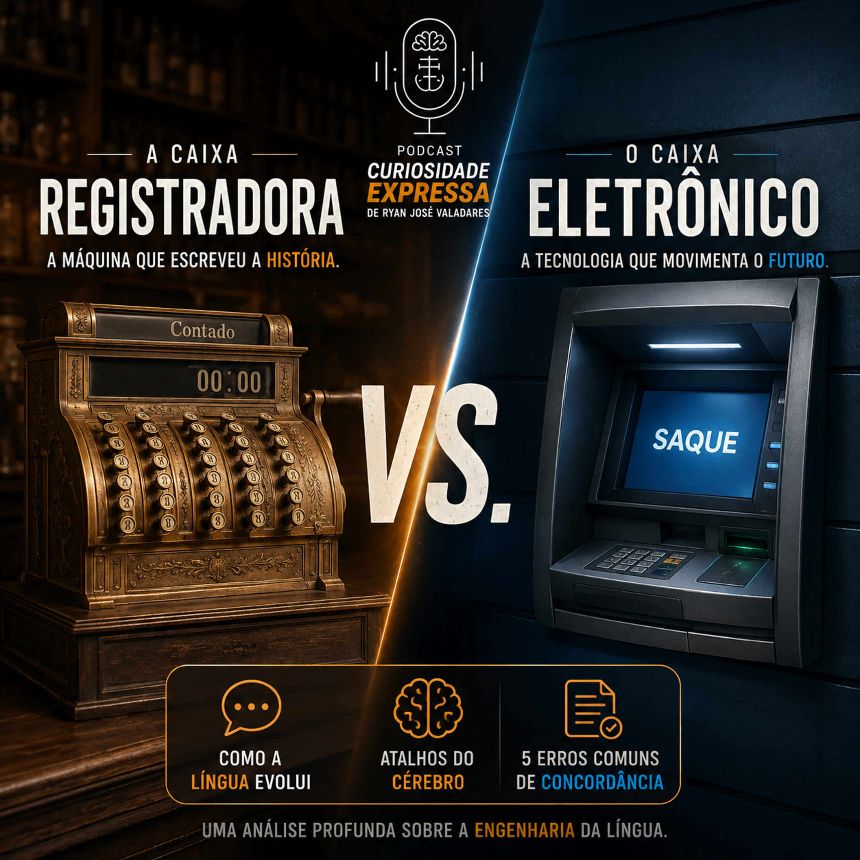 A Caixa Registradora vs. O Caixa Eletrônico: A Engenharia por Trás da Língua episode artwork
