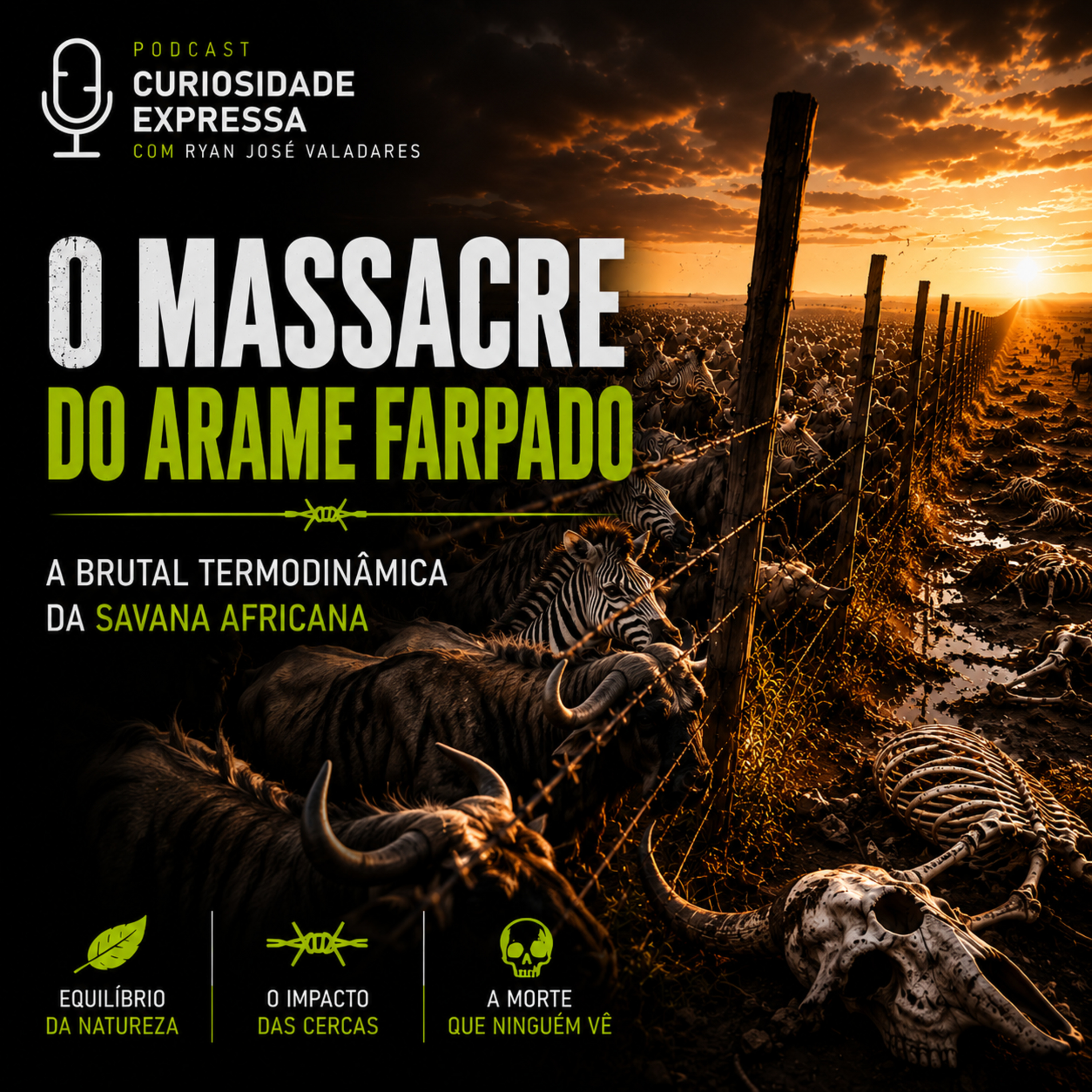 O Massacre do Arame Farpado: A Brutal Termodinâmica da Savana Africana episode artwork