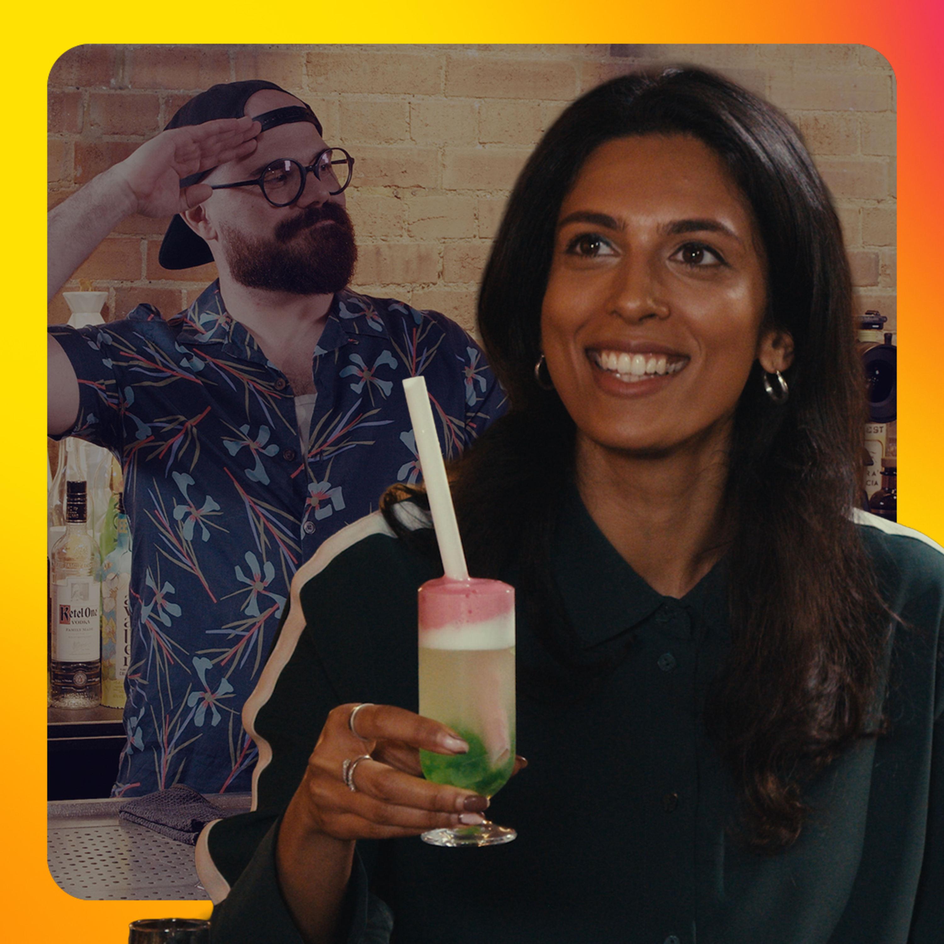 Miso Martinis, Yakult Cocktails & Bake Off Secrets with Crystelle Pereira | At The Bar episode artwork
