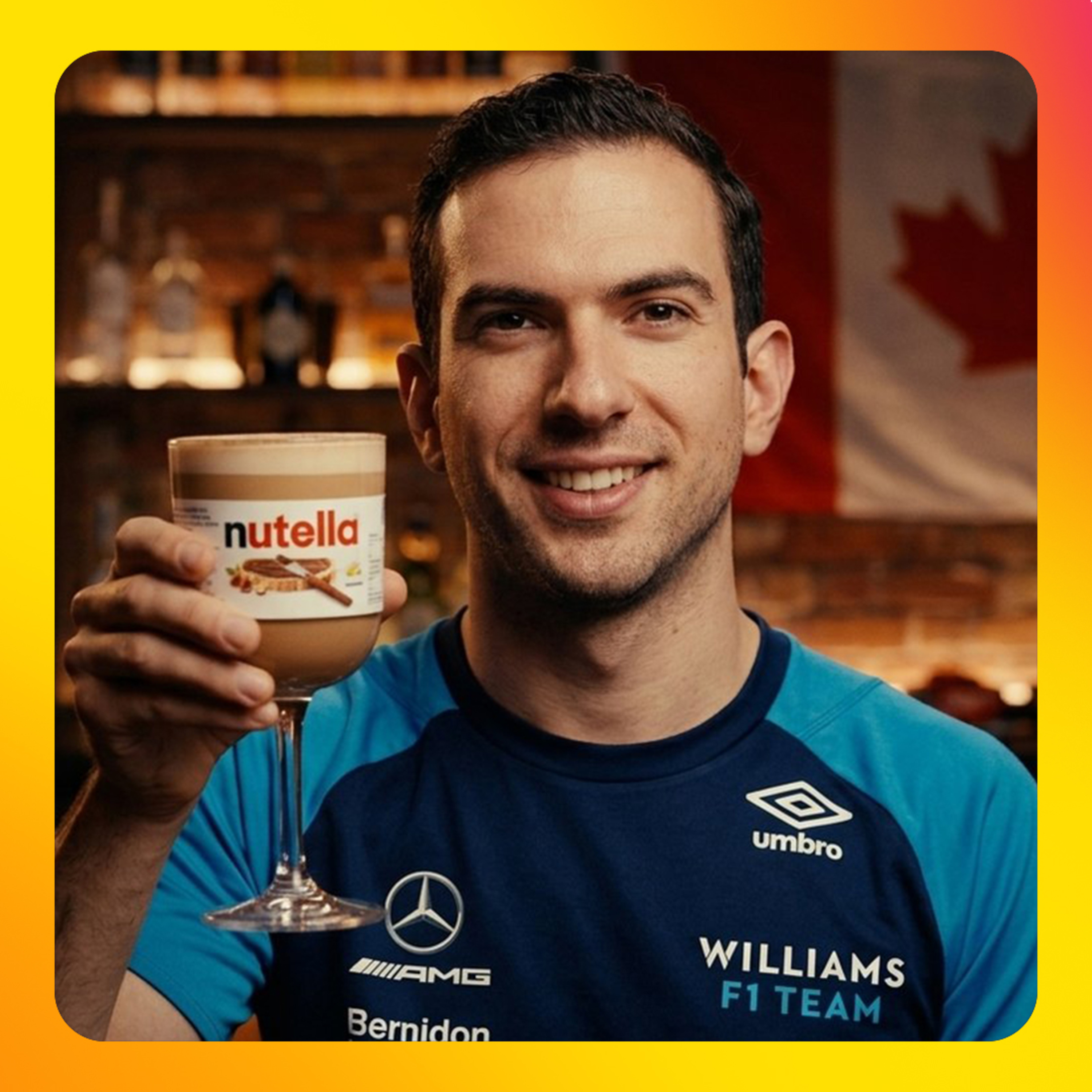 Nutella Cocktails, Tequila & Life After F1 with Nicholas Latifi | At The Bar episode artwork
