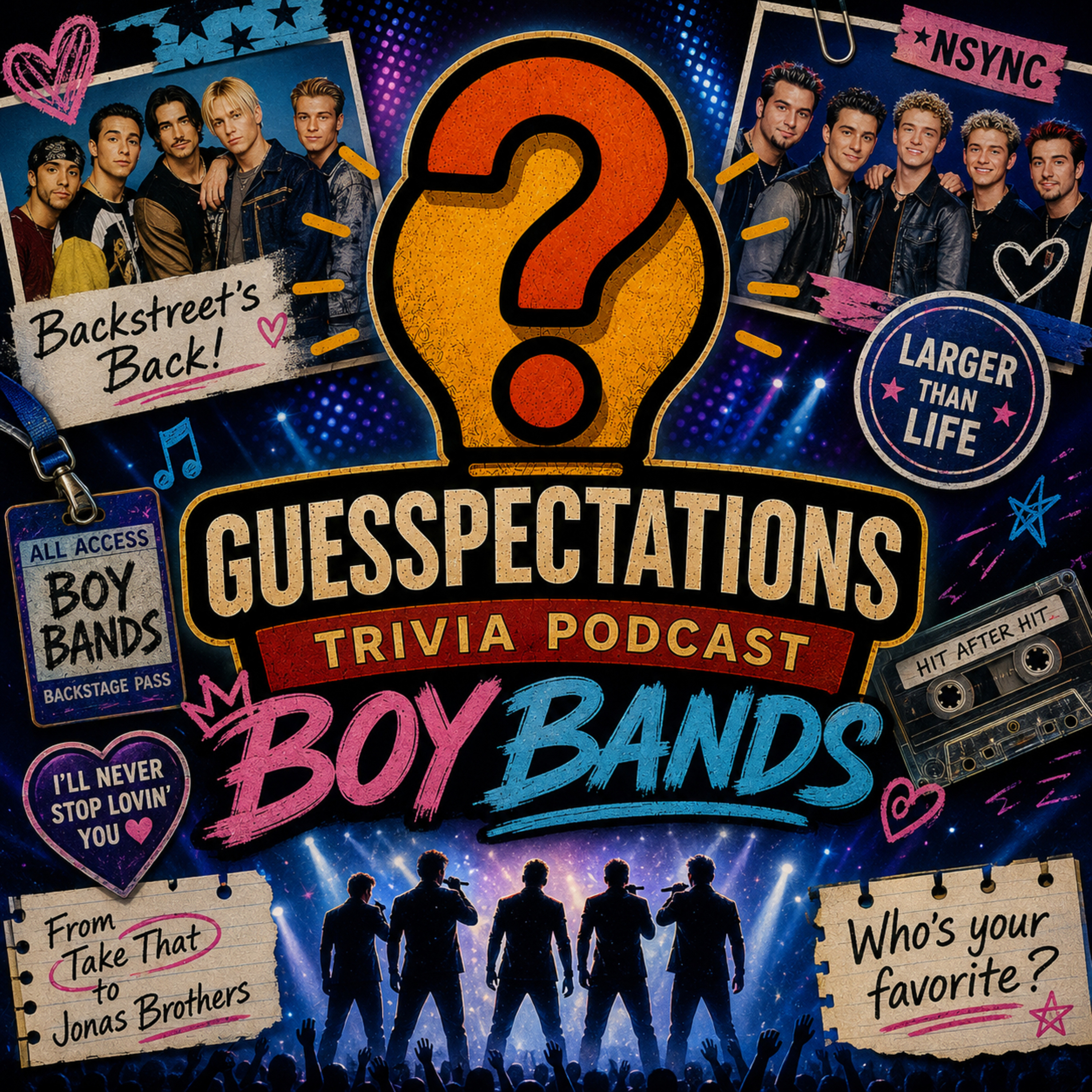 Episode 39: Boybands episode artwork