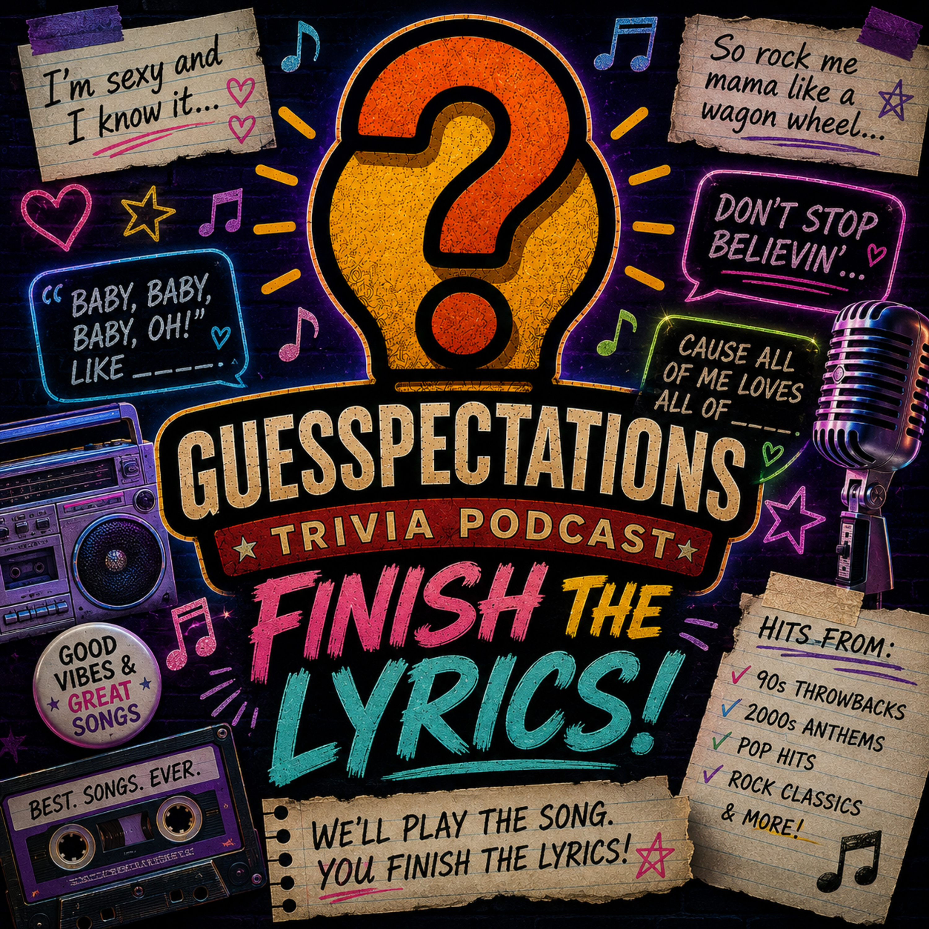 Episode 42: Finish the Lyrics episode artwork