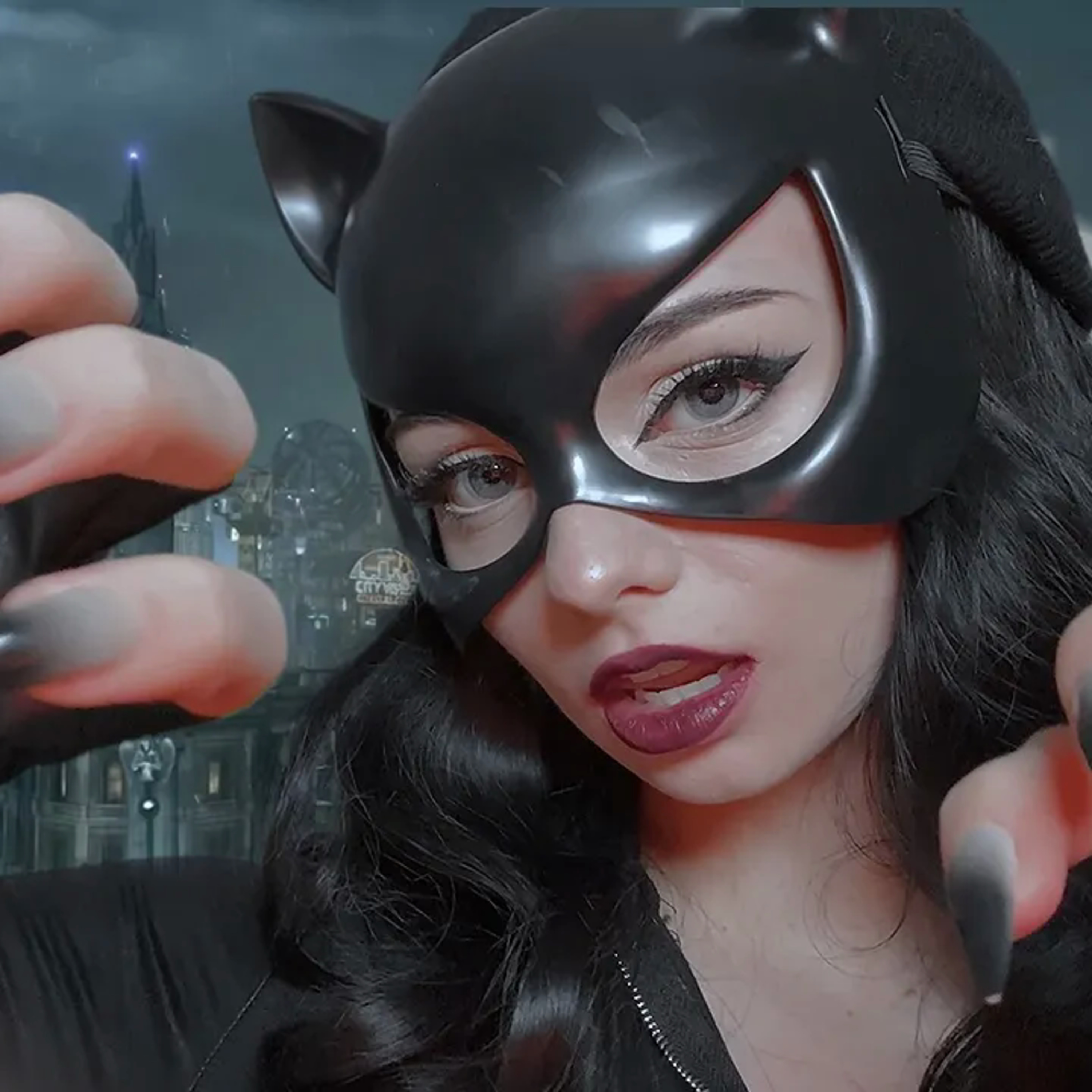 Catwoman Scratches You ASMR Roleplay