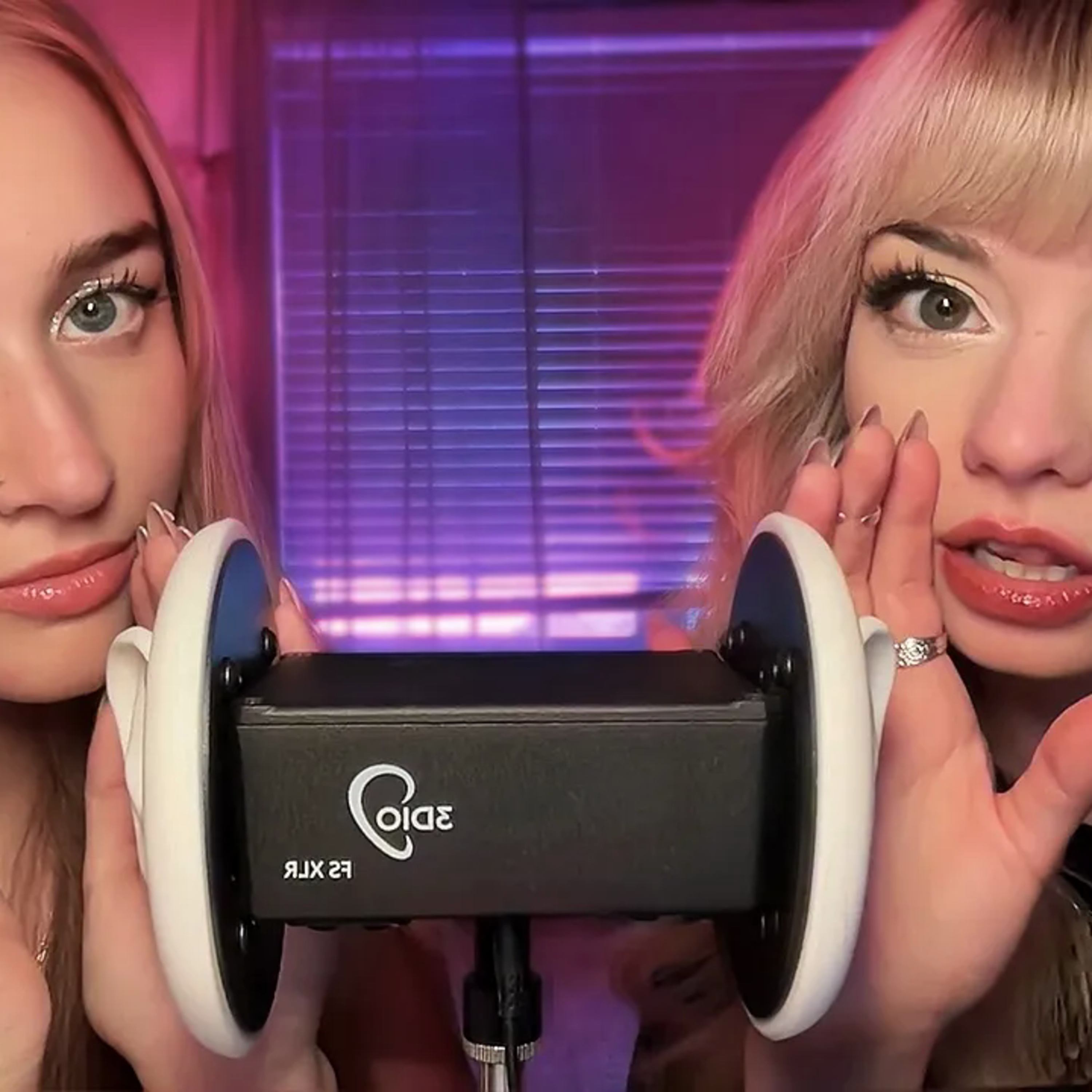 2 ASMRists, 1 3Dio Microphone (ft. @asmrberlinn)