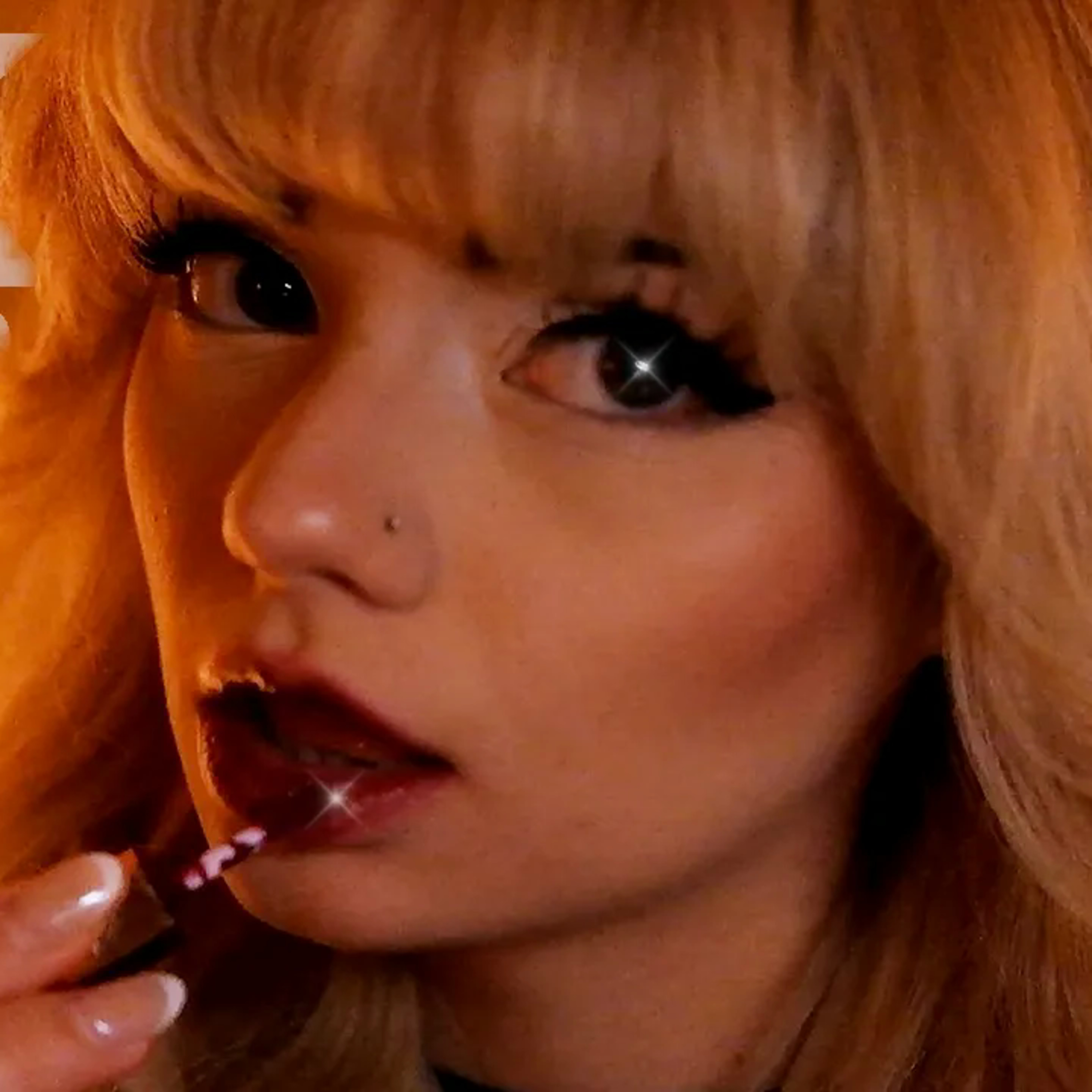 ASMR in 4k (mouth sounds, tingly words, lipstick application)