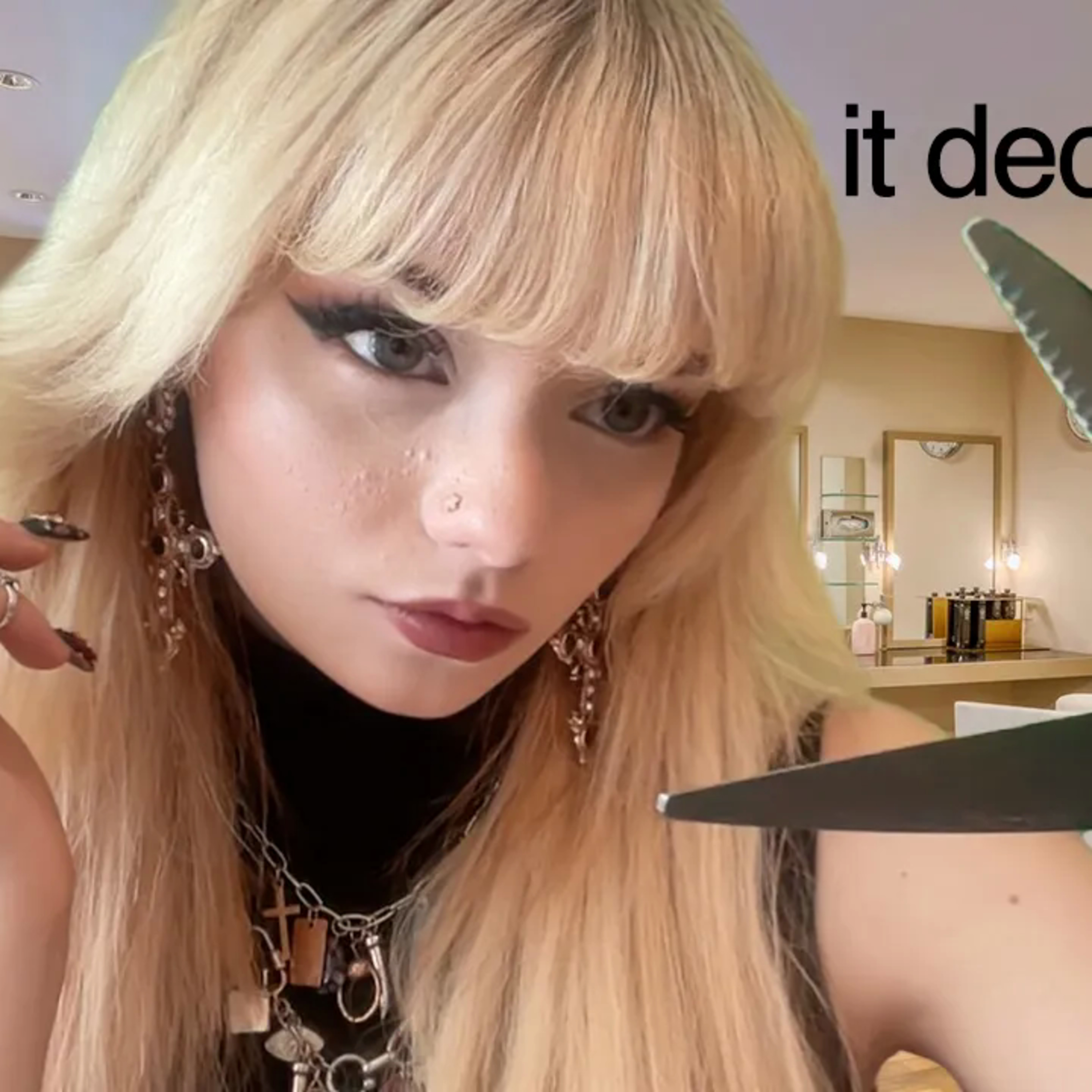 your card declines at hair salon ASMR (shaving you bald)