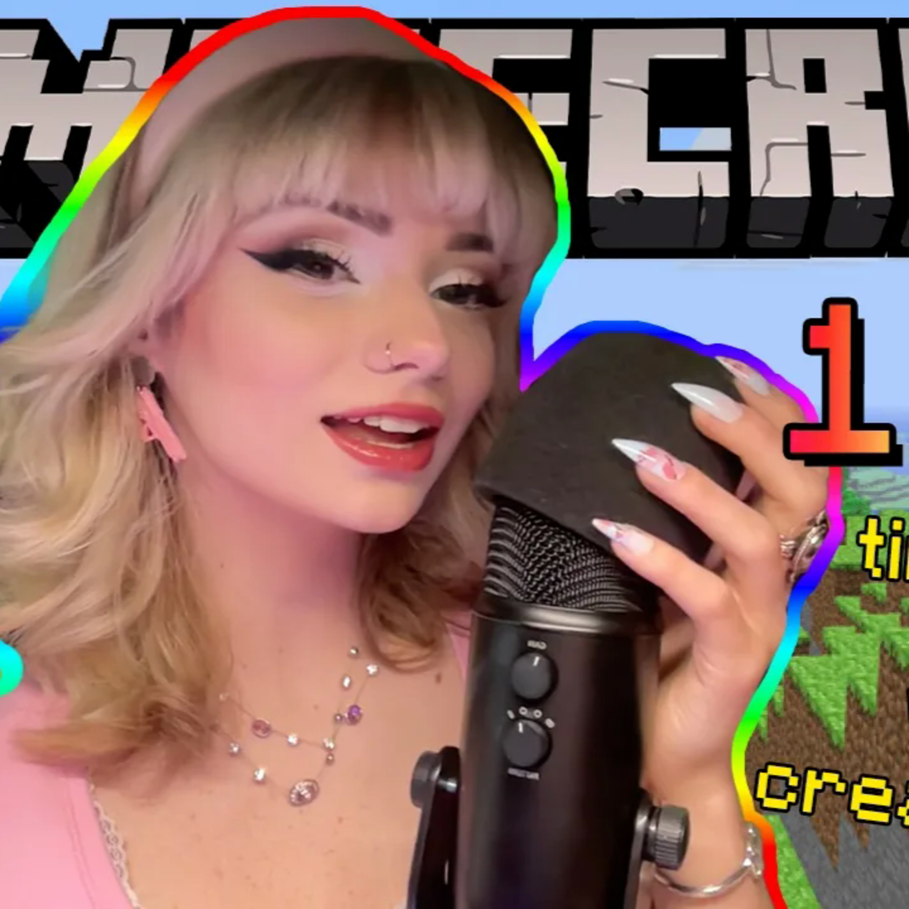 ASMR 1 Hour of Tingly Minecraft Gameplay