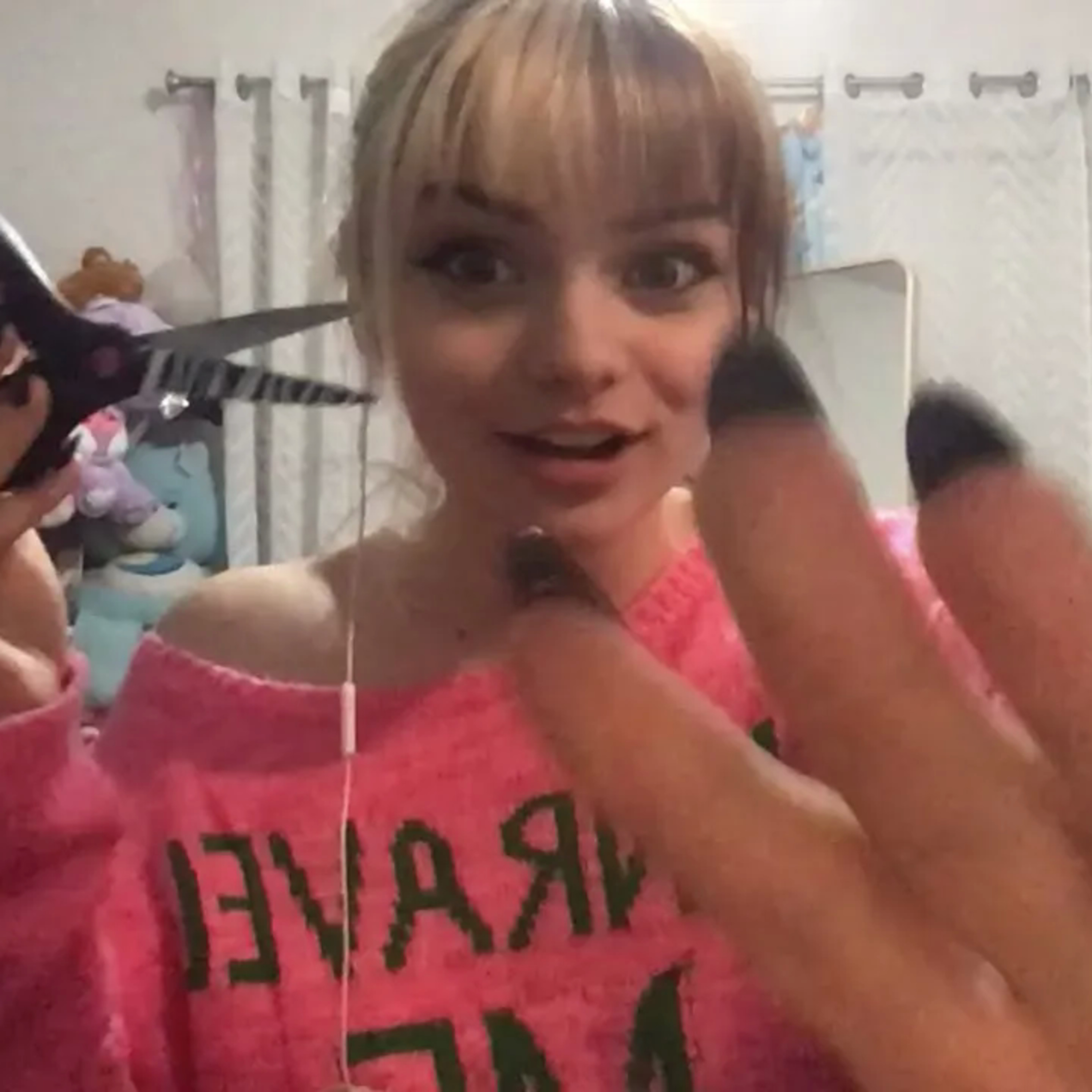 ASMR but if you dont SHH ill stab you with zebra scissors