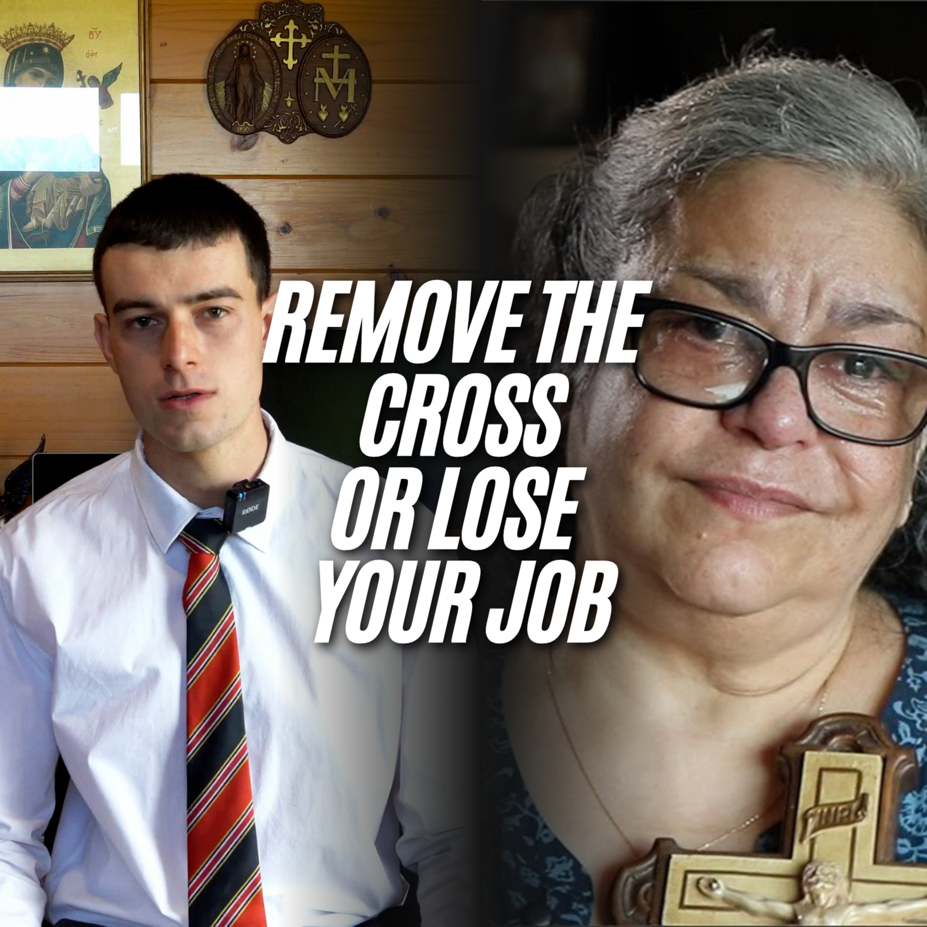 “Remove the Cross or Lose Your Job" - Teacher Ordered to Remove Crucifix episode artwork