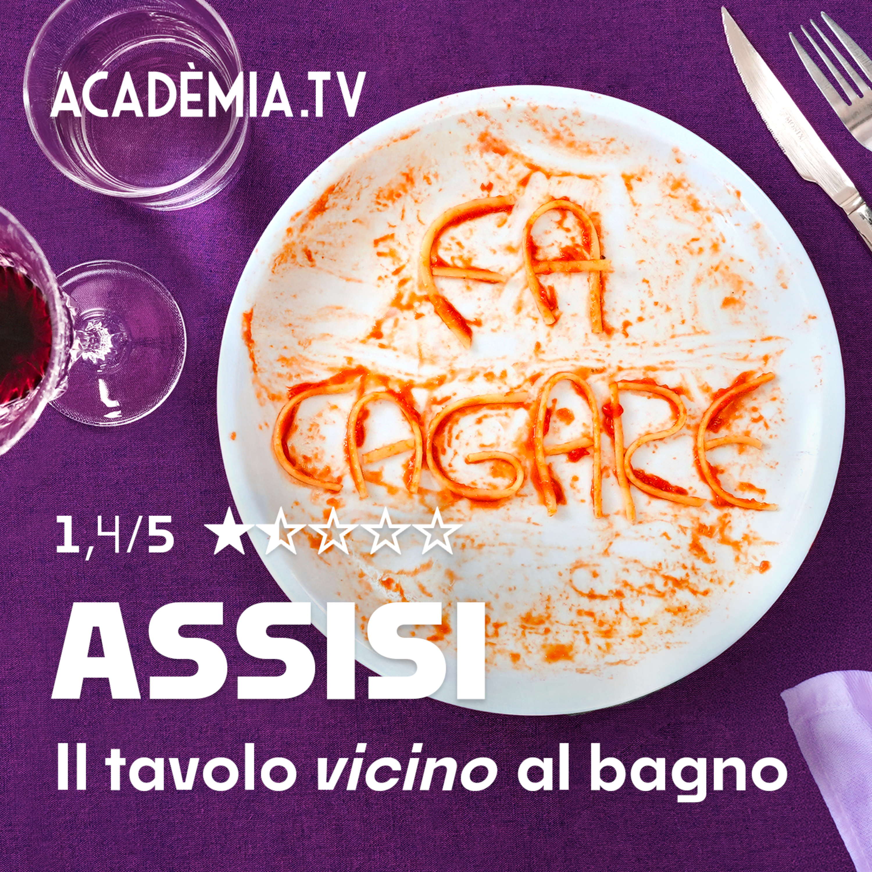 Assisi, il ristorante per i collezionisti di traumi infantili