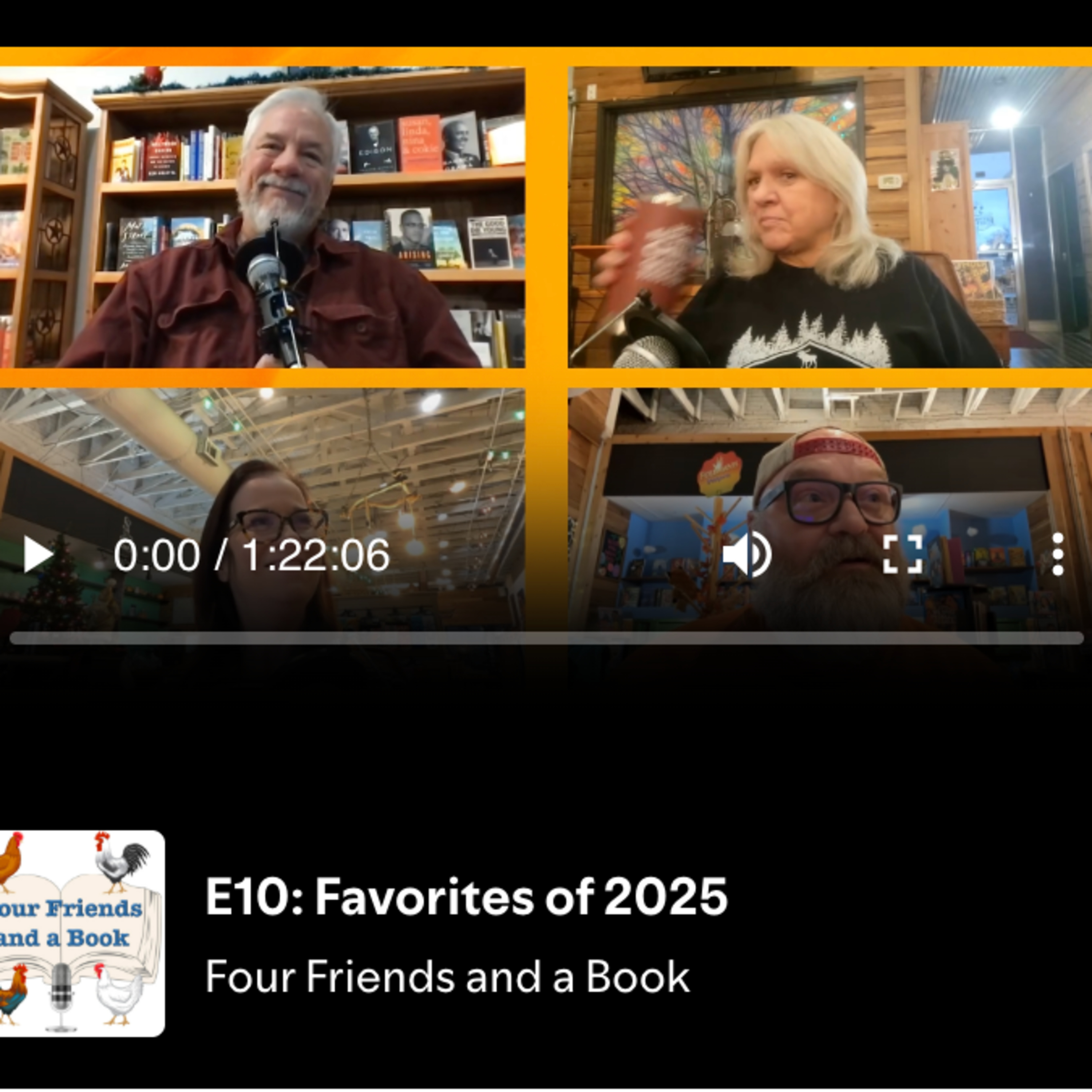 Four Friends and a Book