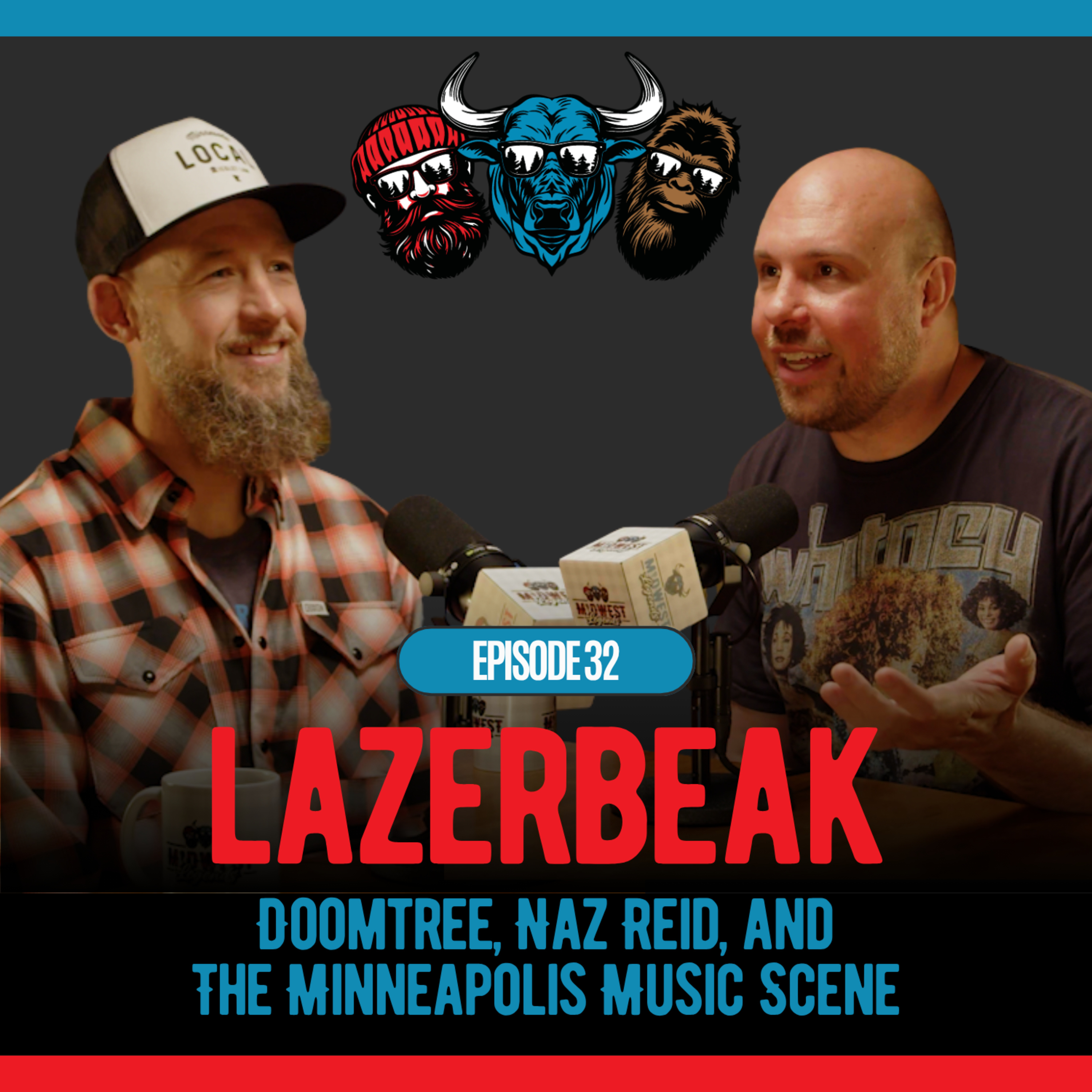 Midwest Legends Episode #32: Lazerbeak -- Doomtree, Naz Reid, and the Minneapolis Music Scene episode artwork