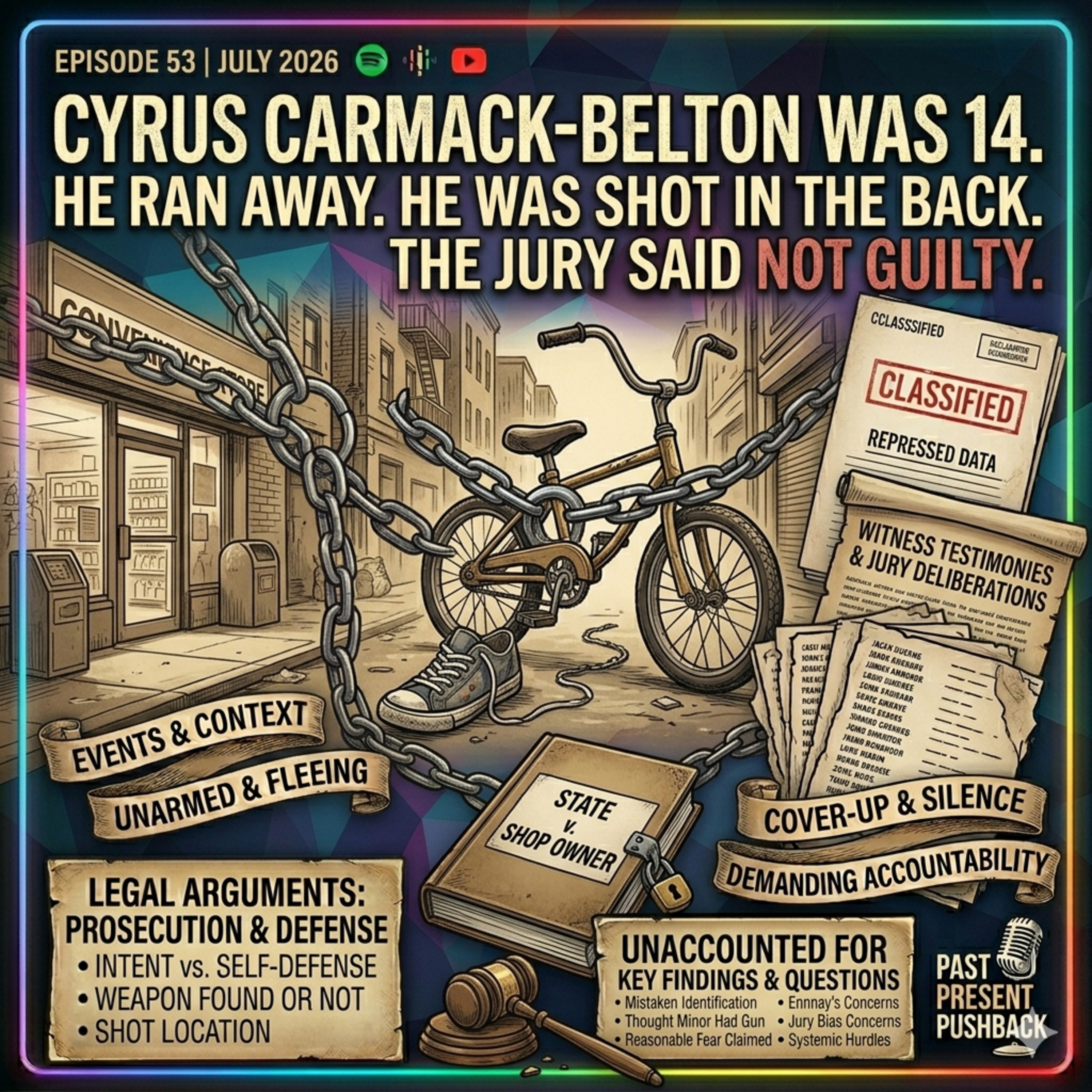 Cyrus Carmack-Belton Was 14. He Ran Away. He Was Shot In The Back. The Jury Said Not Guilty. Cyrus Carmack-Belton Was 14. He Ran Away. He Was Shot In The Back. The Jury Said Not Guilty.