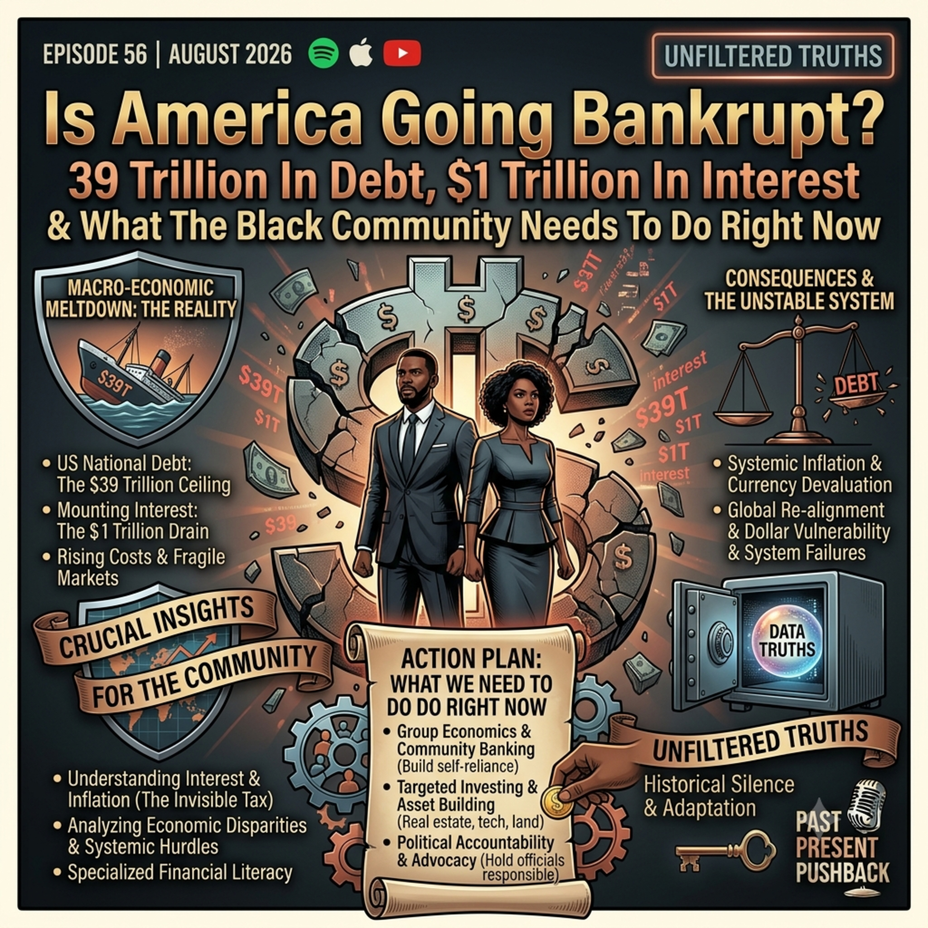 Is America Going Bankrupt? $39 Trillion In Debt, $1 Trillion In Interest & What The Black Community Needs To Do Right Now