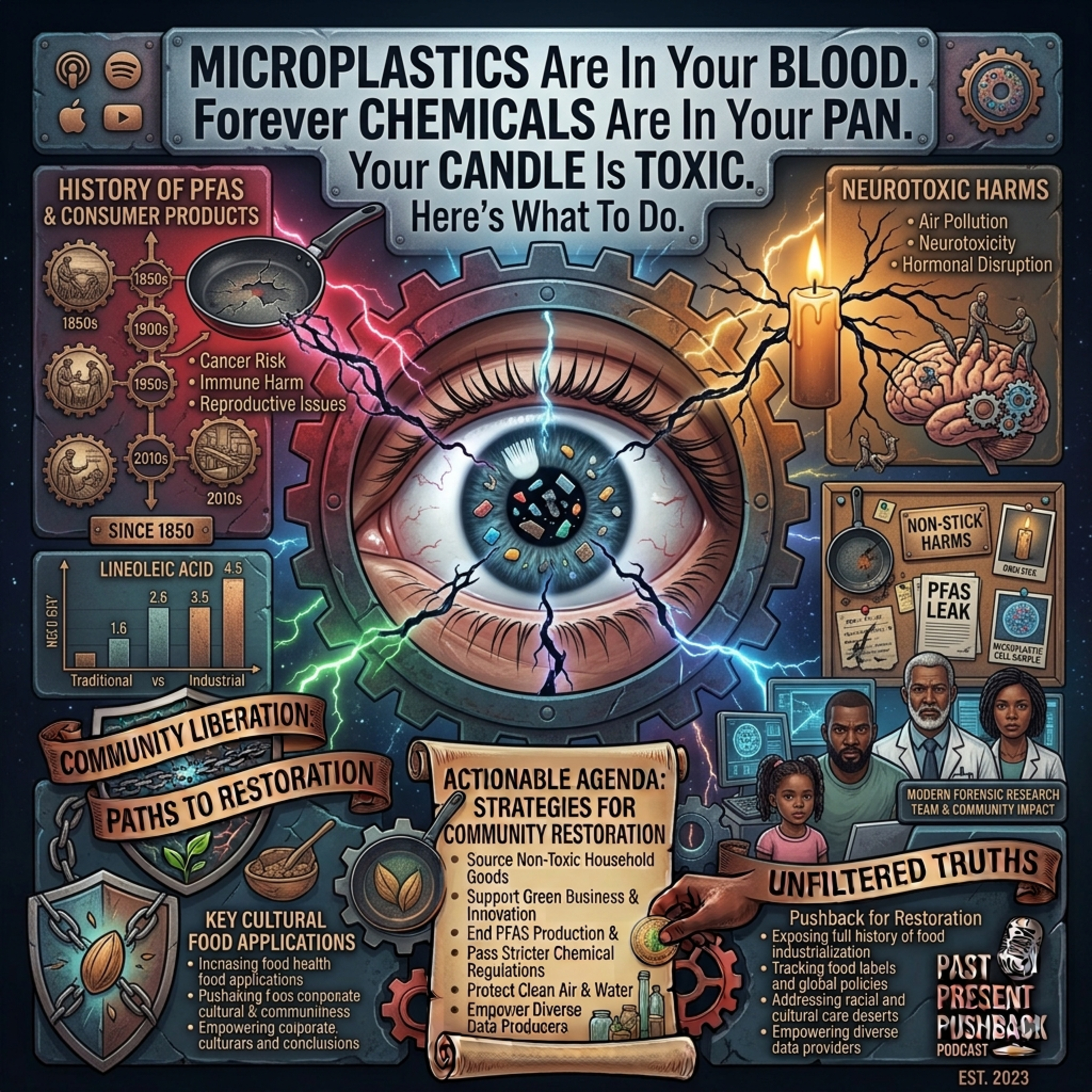 Microplastics Are In Your Blood. Forever Chemicals Are In Your Pan. Your Candle Is Toxic. Here's What To Do.