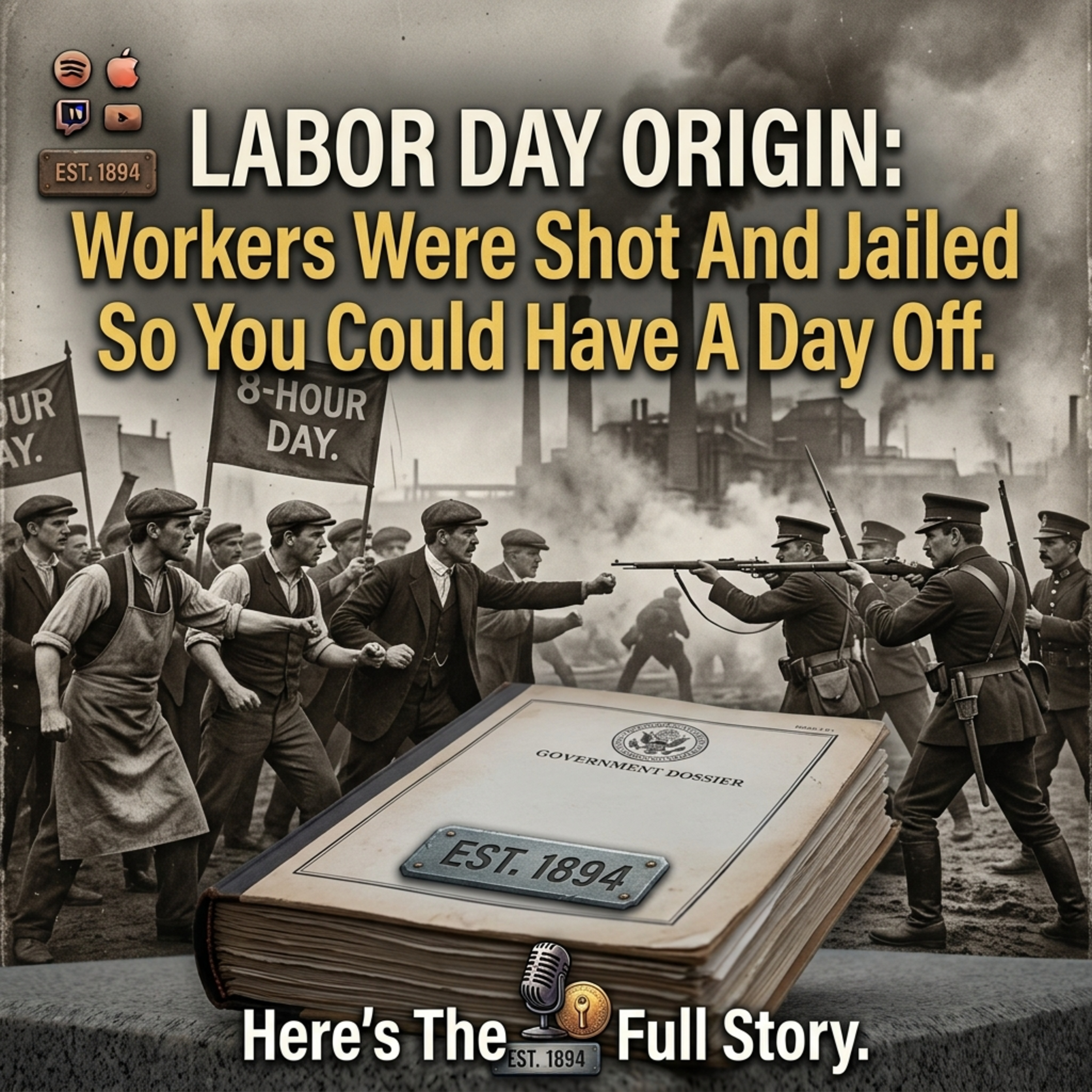 Labor Day Origin: Workers Were Shot And Jailed So You Could Have A Day Off.