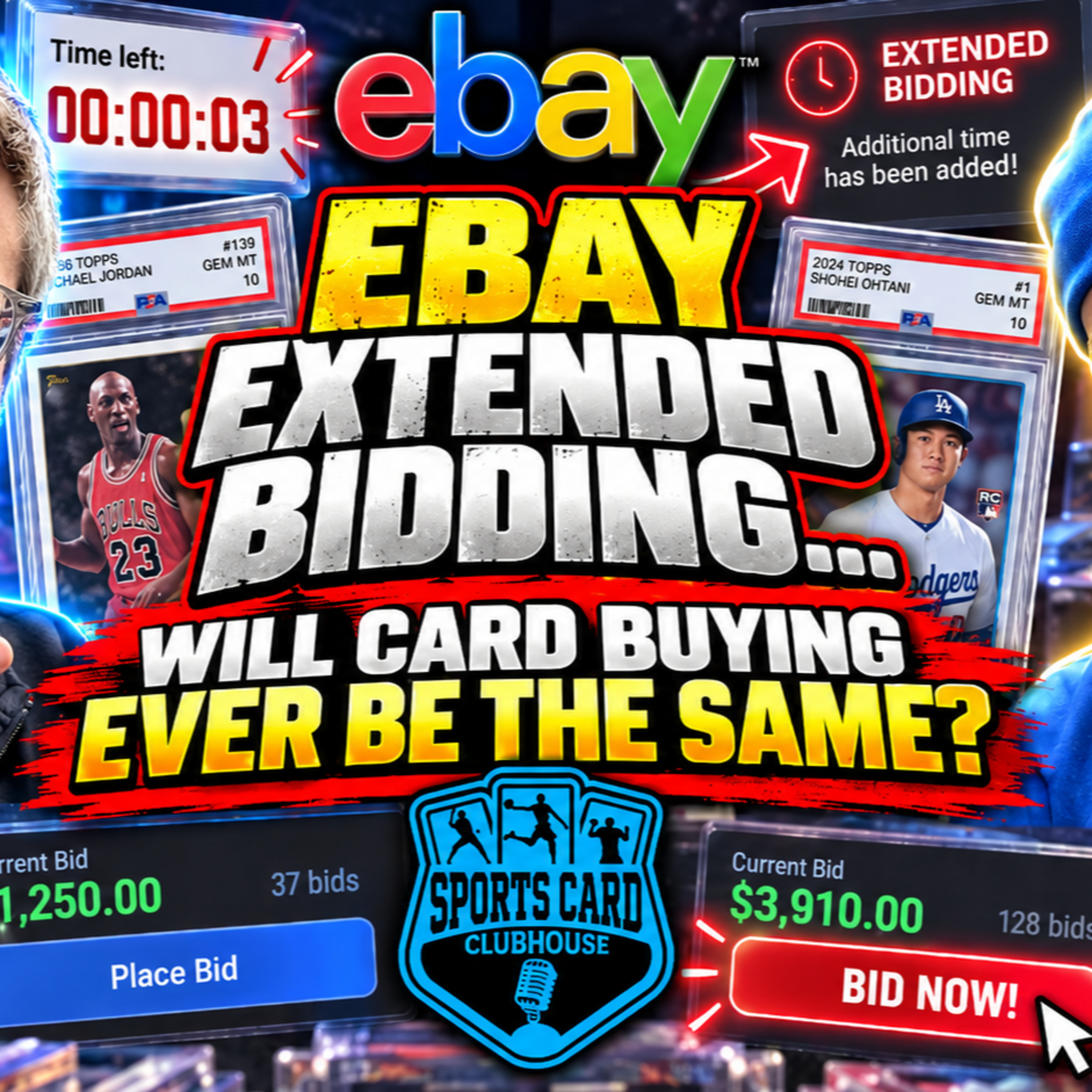 eBay Extended Bidding...Will Card Buying Ever Be The Same? Matt From Providence Off The Rails Again