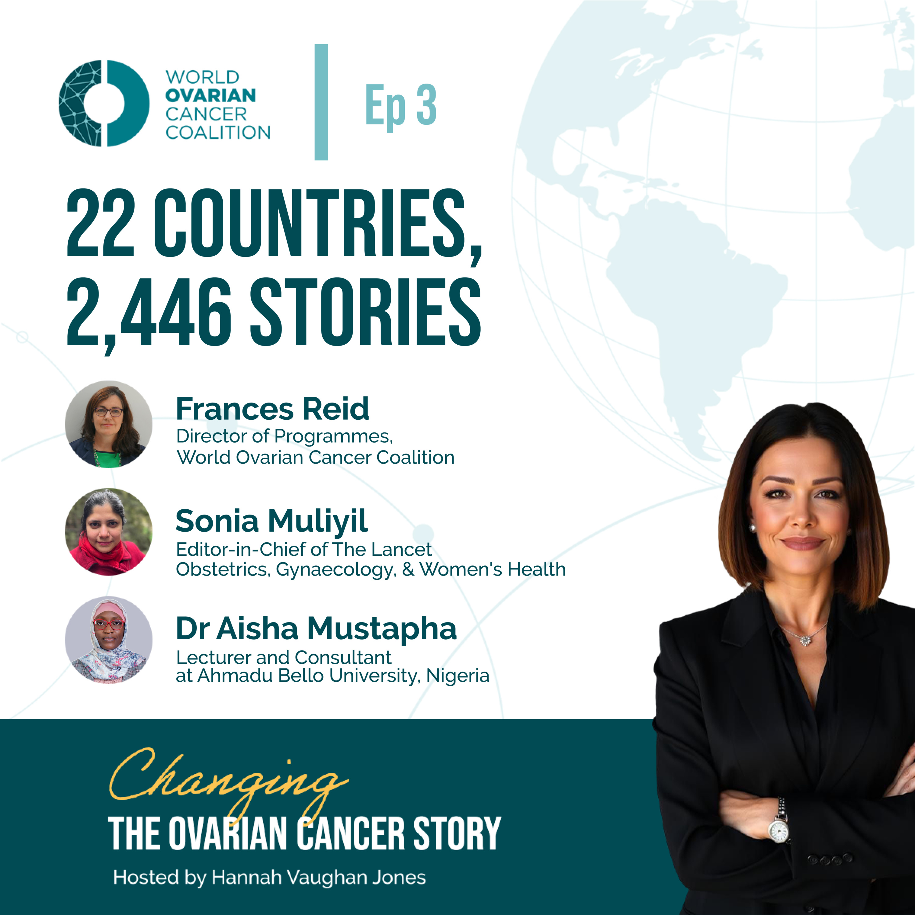 22 Countries, 2,446 Stories