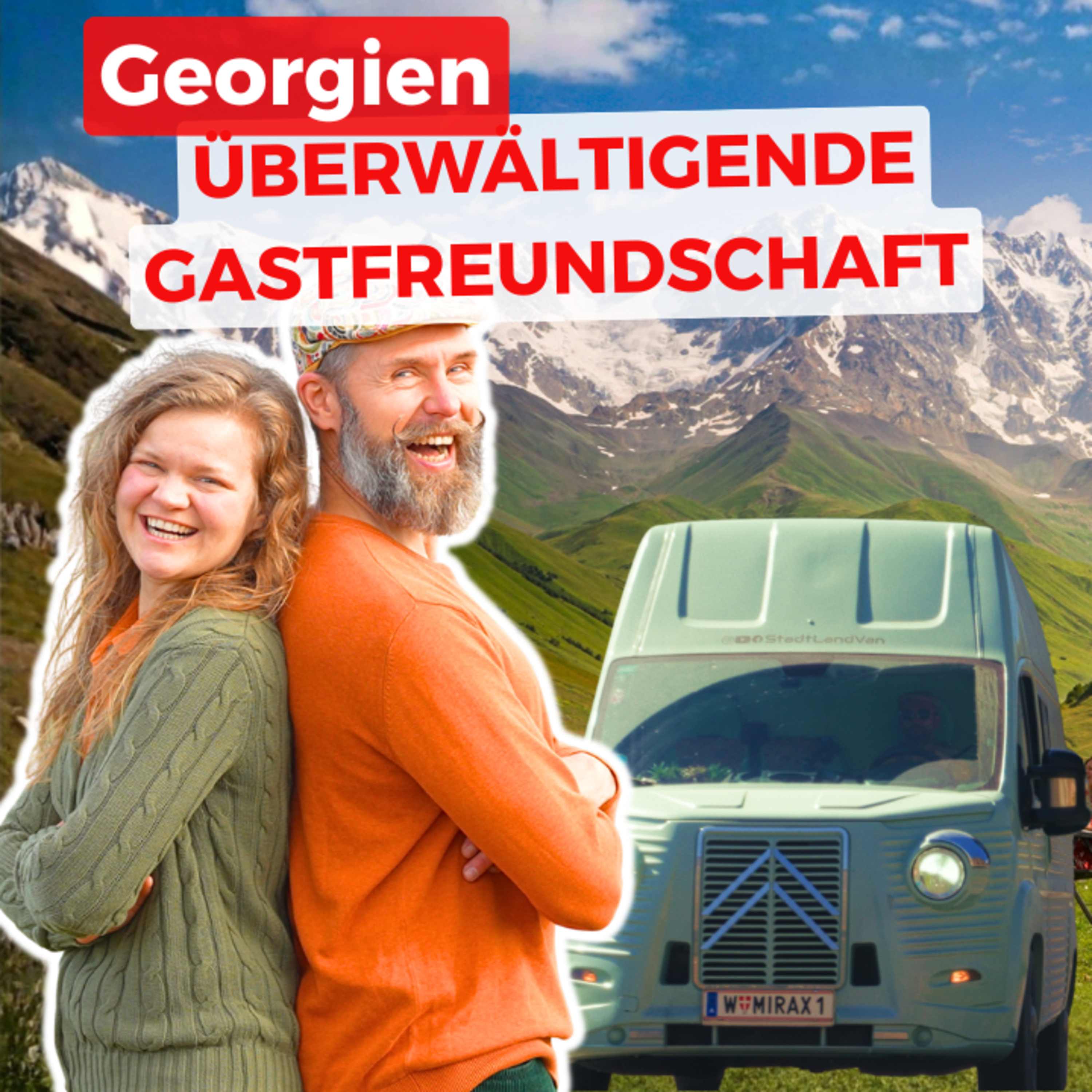 Georgien - das letztes Paradies für Wildcamper? - 8000 Jahre alter Wein & krasse Gastfreundschaft! episode artwork