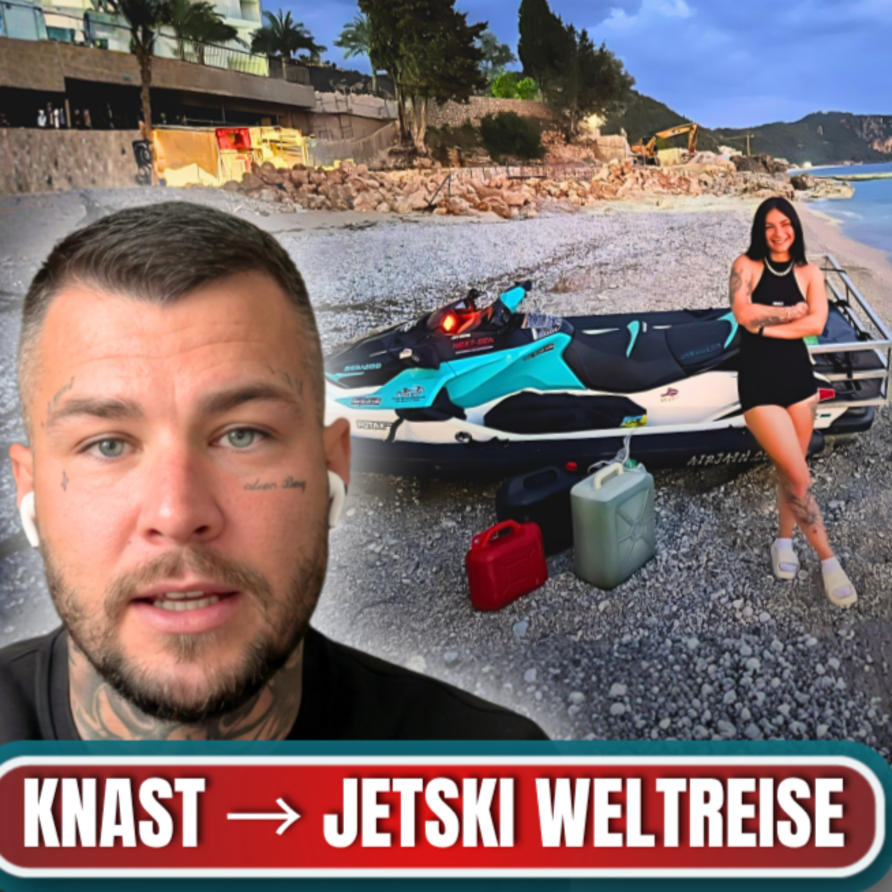 "Das ist VERBOTEN!" - Zu dritt auf dem JETSKI um die Welt | Die verrückteste Weltreise episode artwork