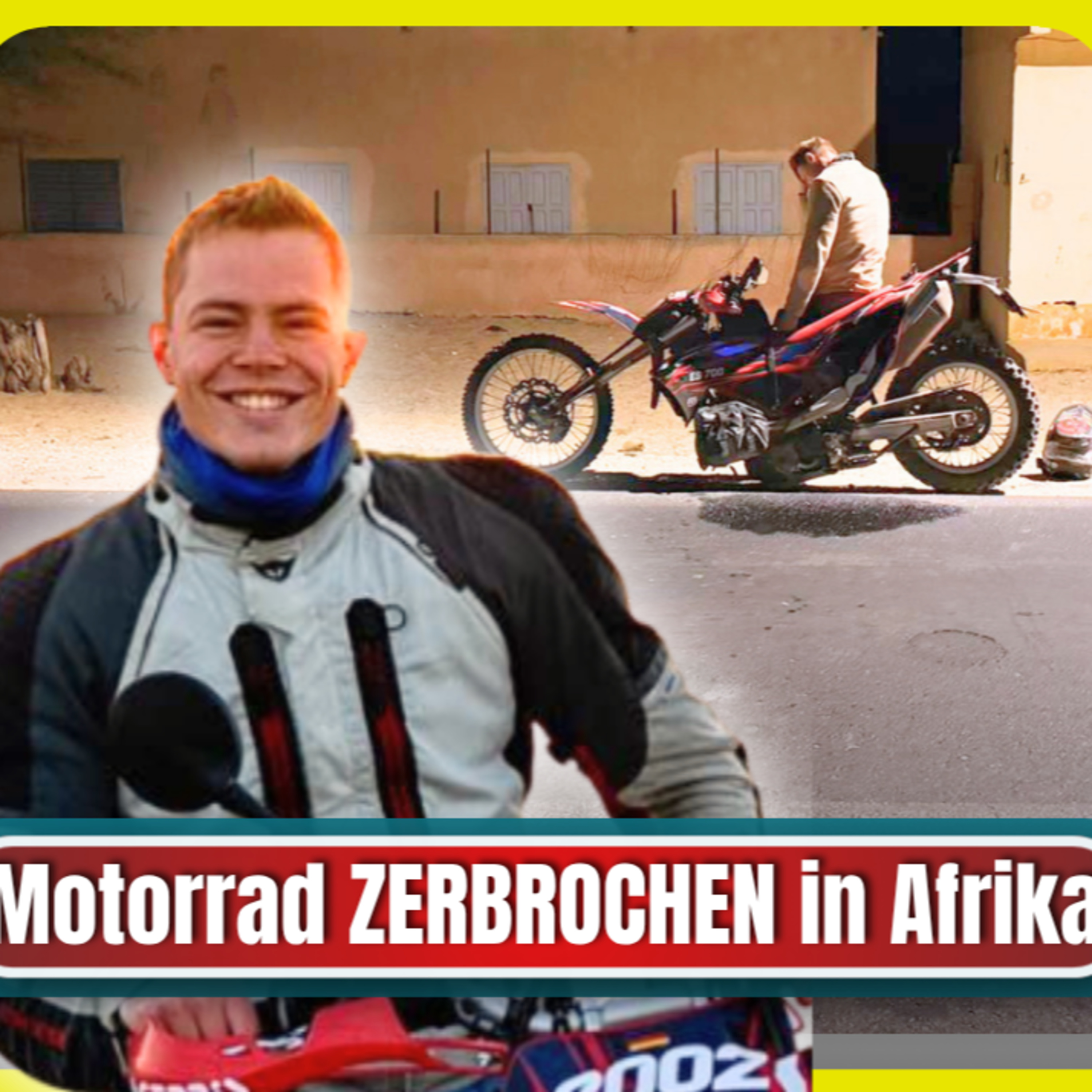 Rahmenbruch & Tropengewitter: Benedikts Motorrad Reise durch Afrika episode artwork