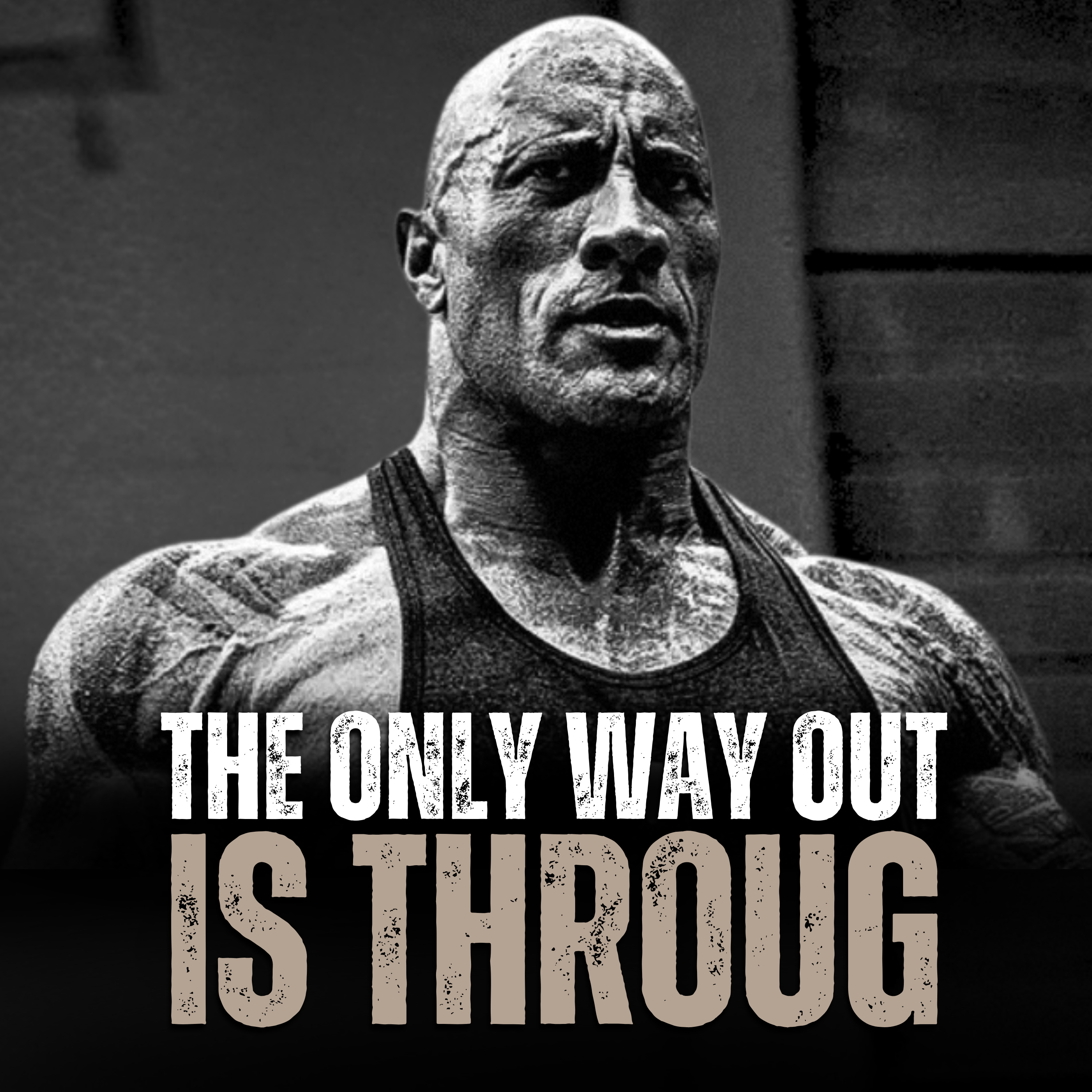 THE ONLY WAY OUT IS THROUGH - Motivational Speech episode artwork
