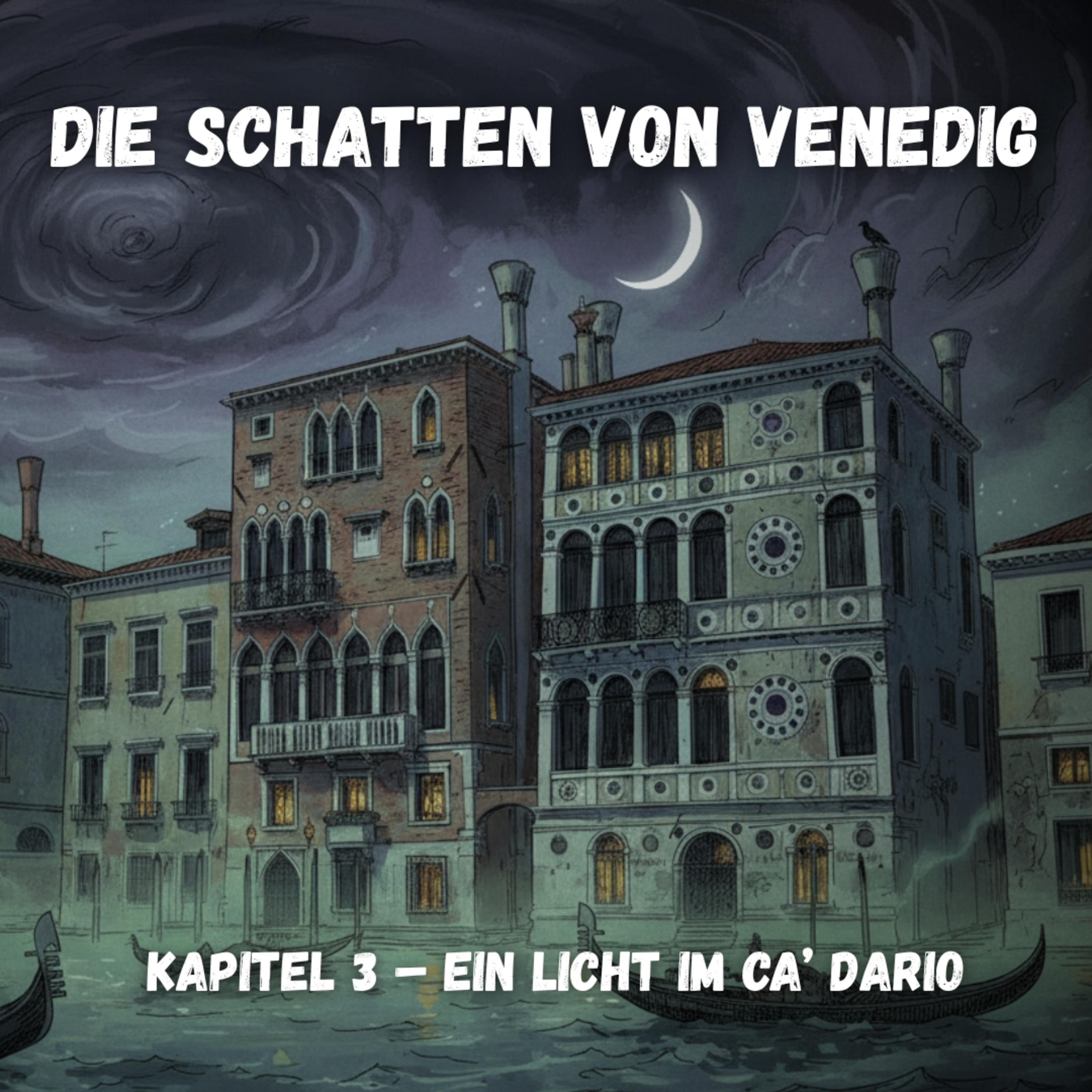 Die Schatten von Venedig – Ein All Age Mystery-Hörbuch voller Spannung und Geheimnisse.