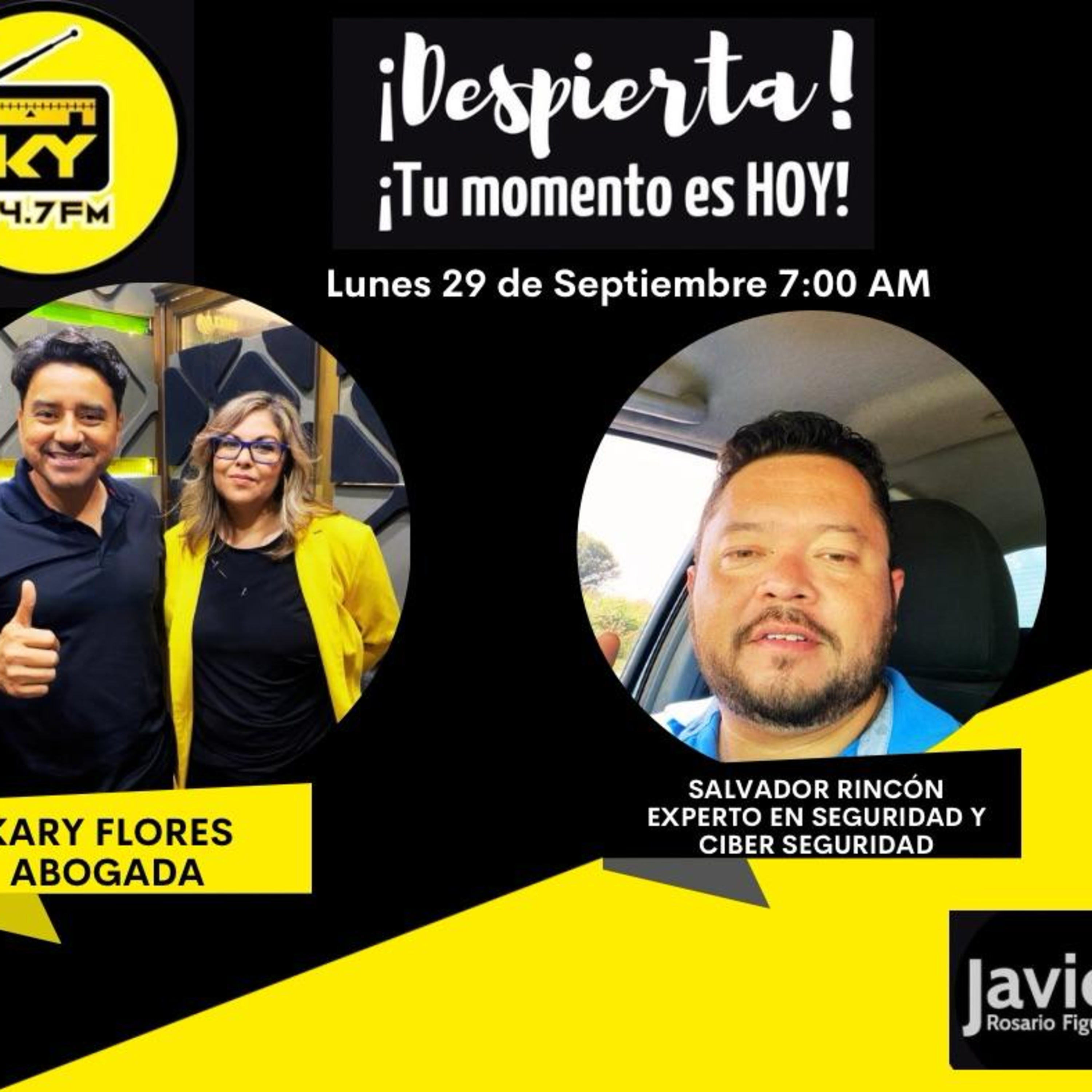 Seguridad en redes Y charla con Karina Flores, Abogada  episode artwork