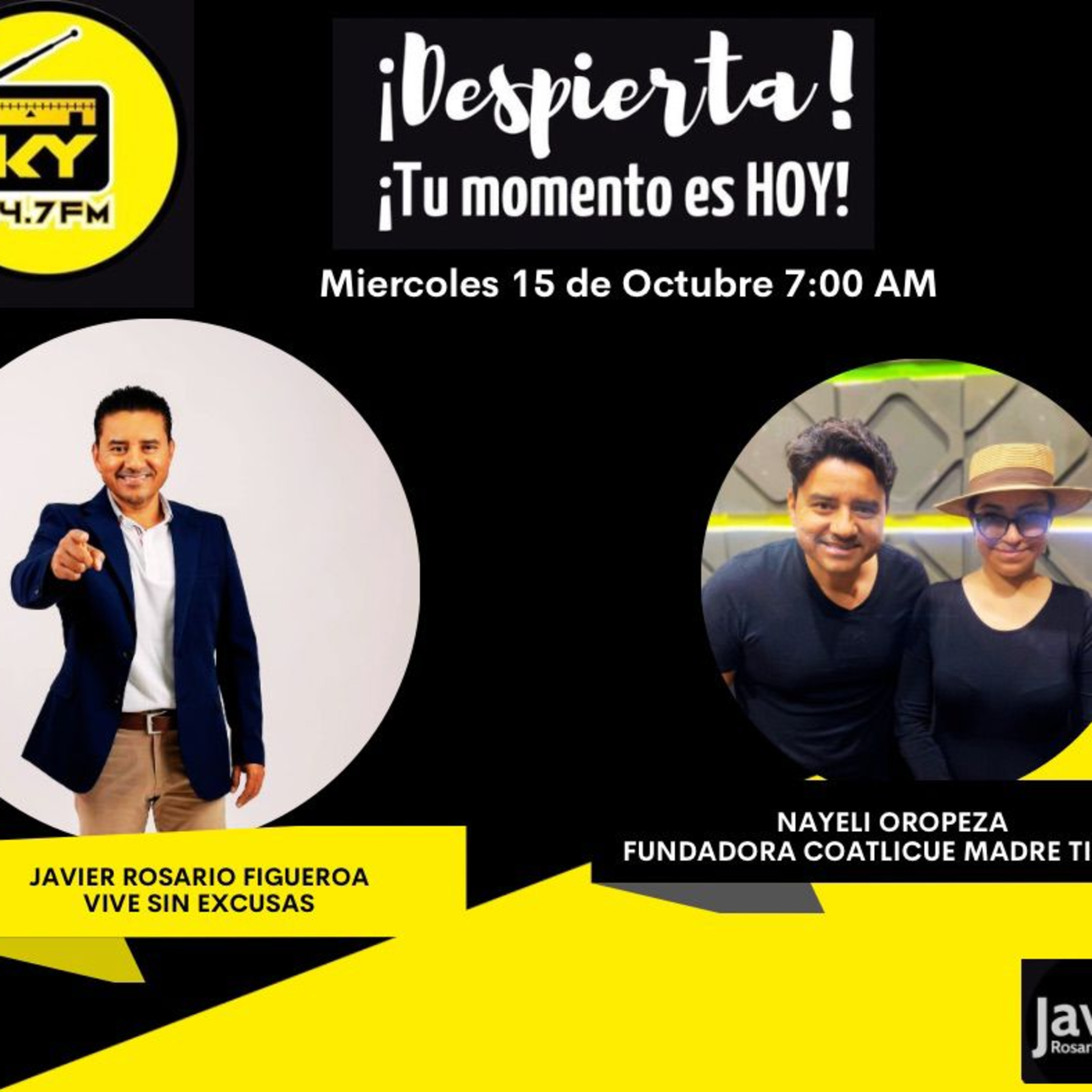 Nayeli Oropeza y Javier Rosario Figueroa. episode artwork